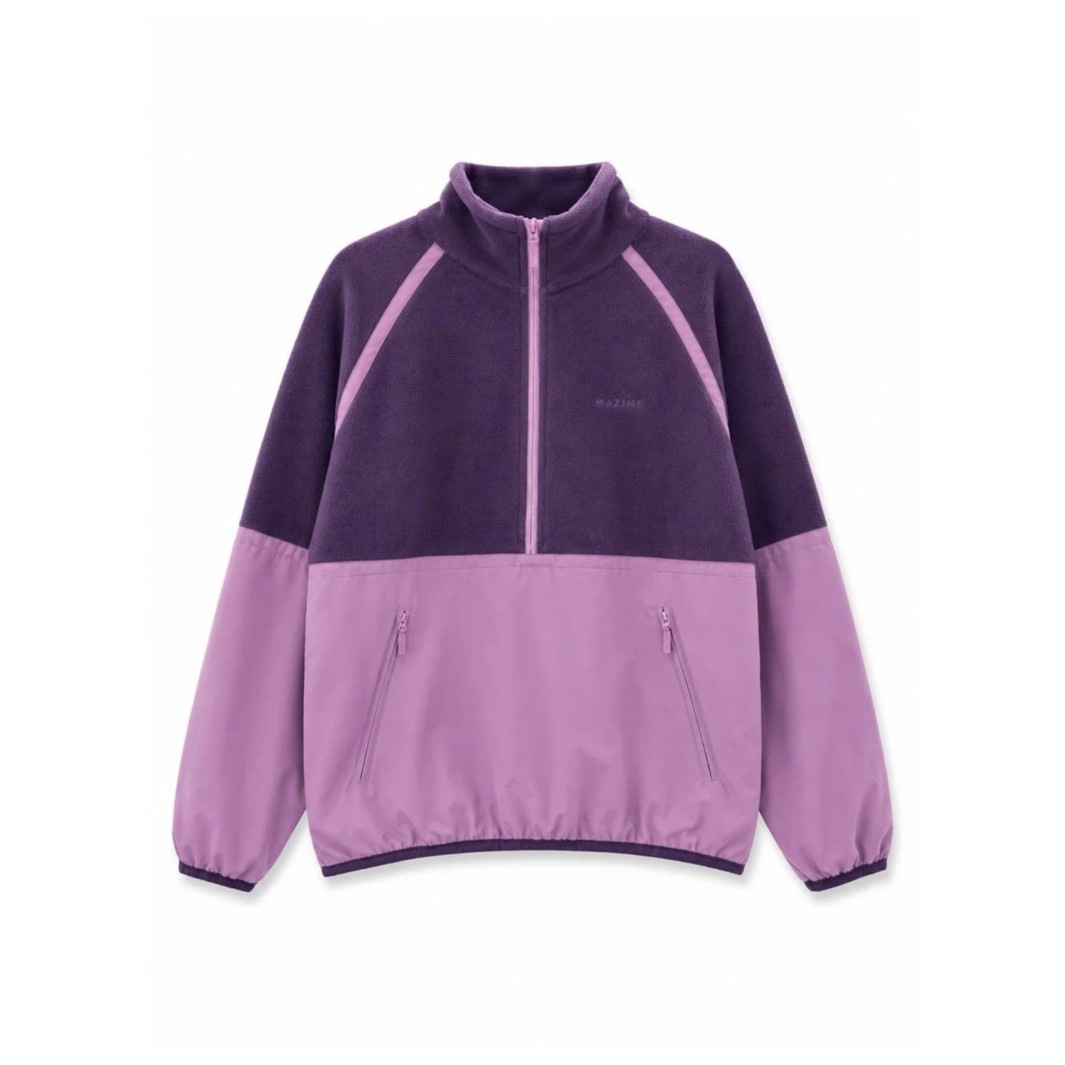 Поларено яке Mazine Women's Fleece Half-Zip Fleece jacket - Purple Indigo