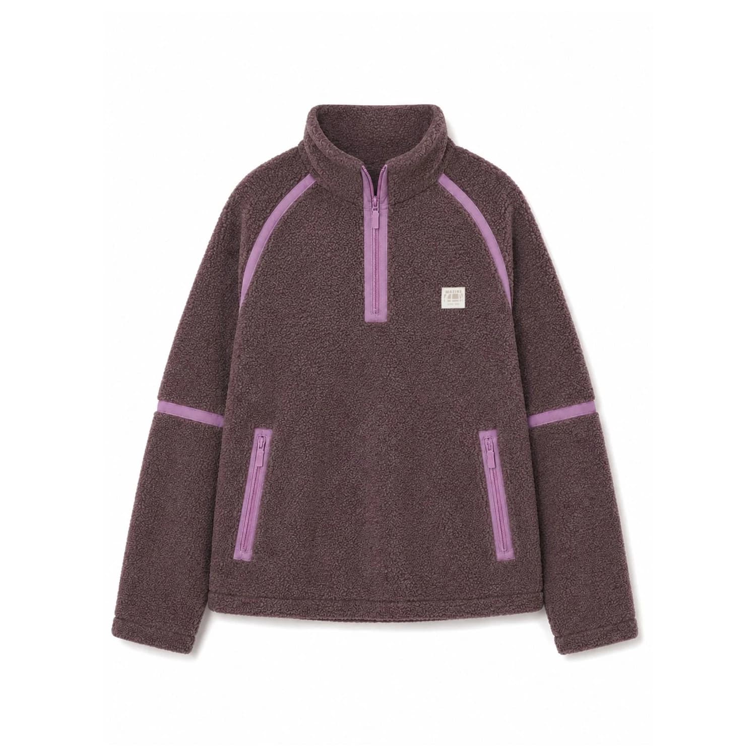 Дамско поларено яке Mazine Women's Sherpa Half-Zip Fleece jacket - Sparrow