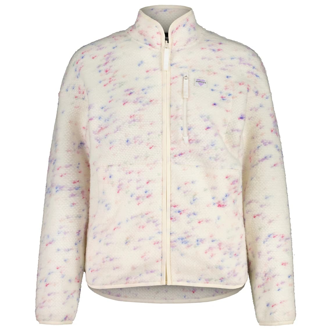 Поларено яке Maloja Women's CoettaM. Fleece jacket - Shaded White Rainbow