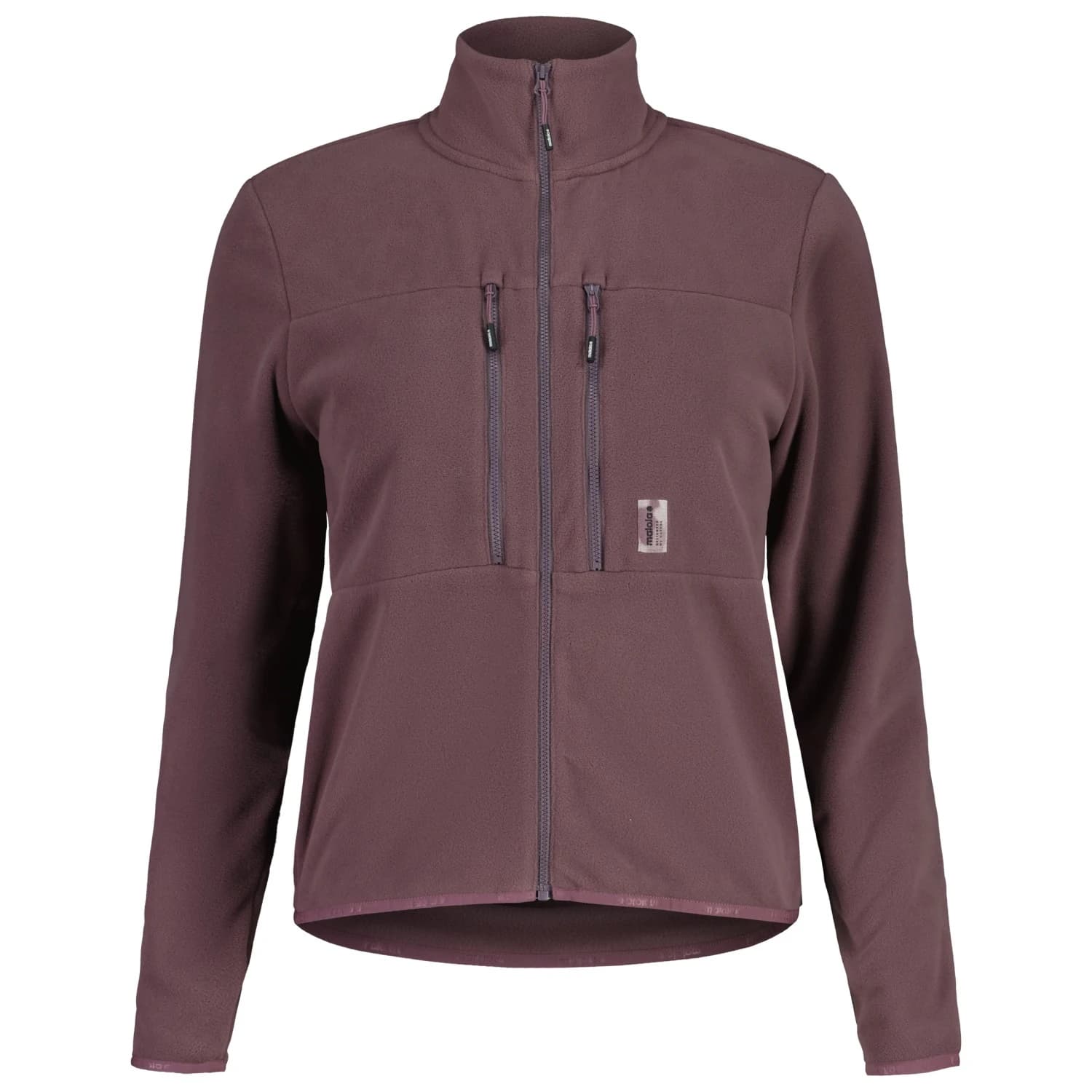 Поларено яке Maloja Women's KartaM. Fleece jacket - Stormy Lilac