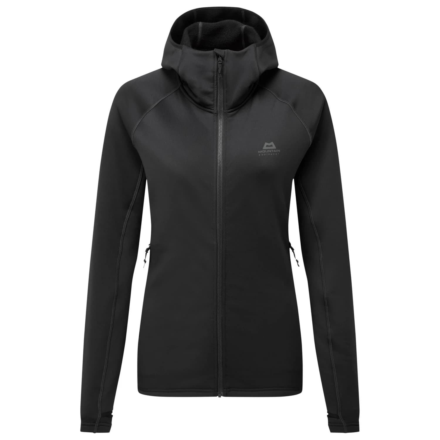 Дамско поларено яке Mountain Equipment Women's Jorasses Hooded Jacket Fleece jacket - Black