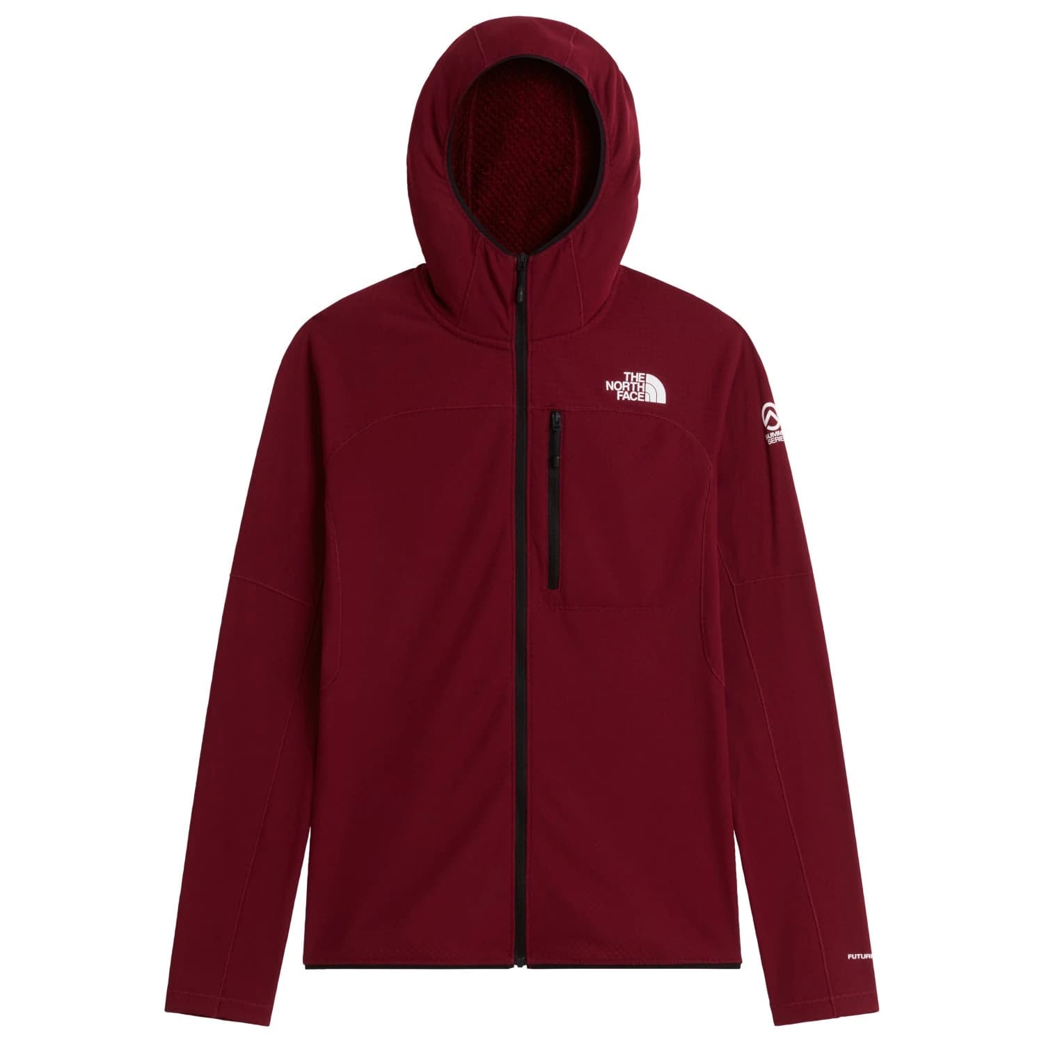 Дамско поларено яке The North Face Women's Summit Futurefleece Full Zip Hoodie Fleece jacket - Burgundy Crush