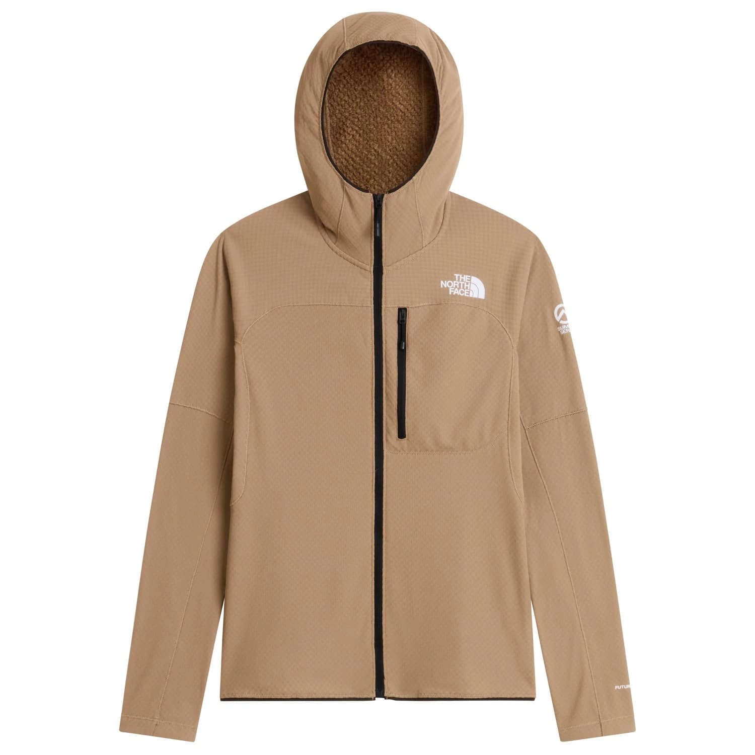Дамско поларено яке The North Face Women's Summit Futurefleece Full Zip Hoodie Fleece jacket - Garnet