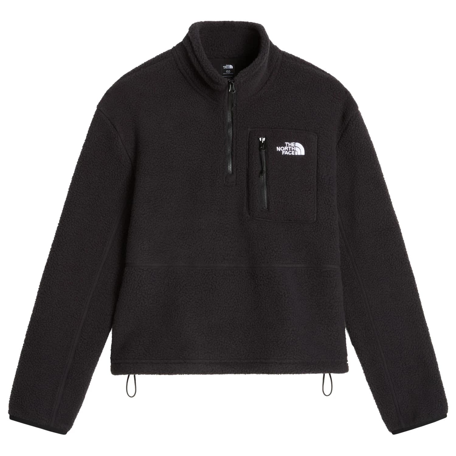 Дамски поларен пуловер The North Face Women's Yumiori 1/4 Zip Fleece jumper - TNF Black / TNF Black