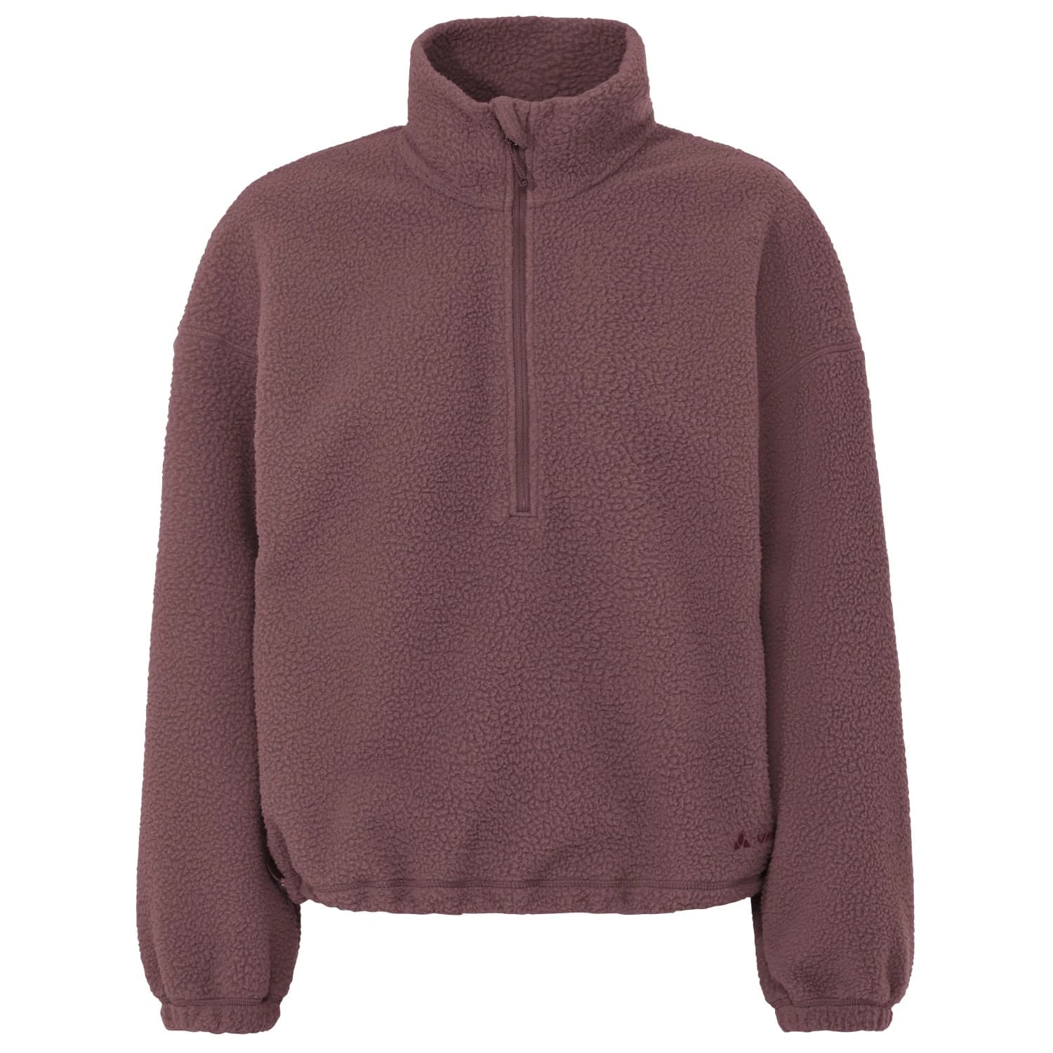 Дамски поларен пуловер Vaude Women's Najun Half Zip Fleece Fleece jumper - Ruby Dusk