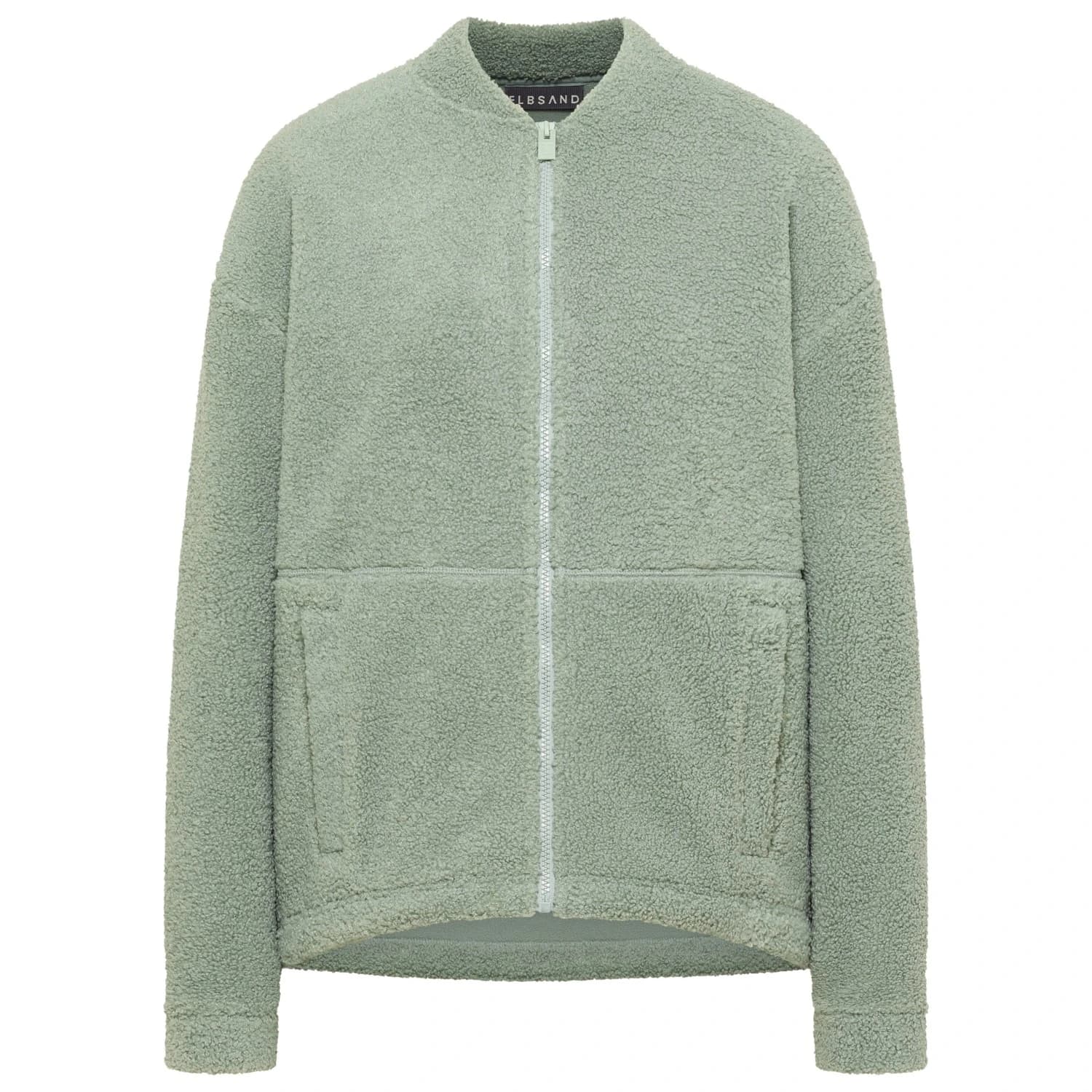 Поларено яке ELBSAND Women's Nette Fleece jacket - Silt Green
