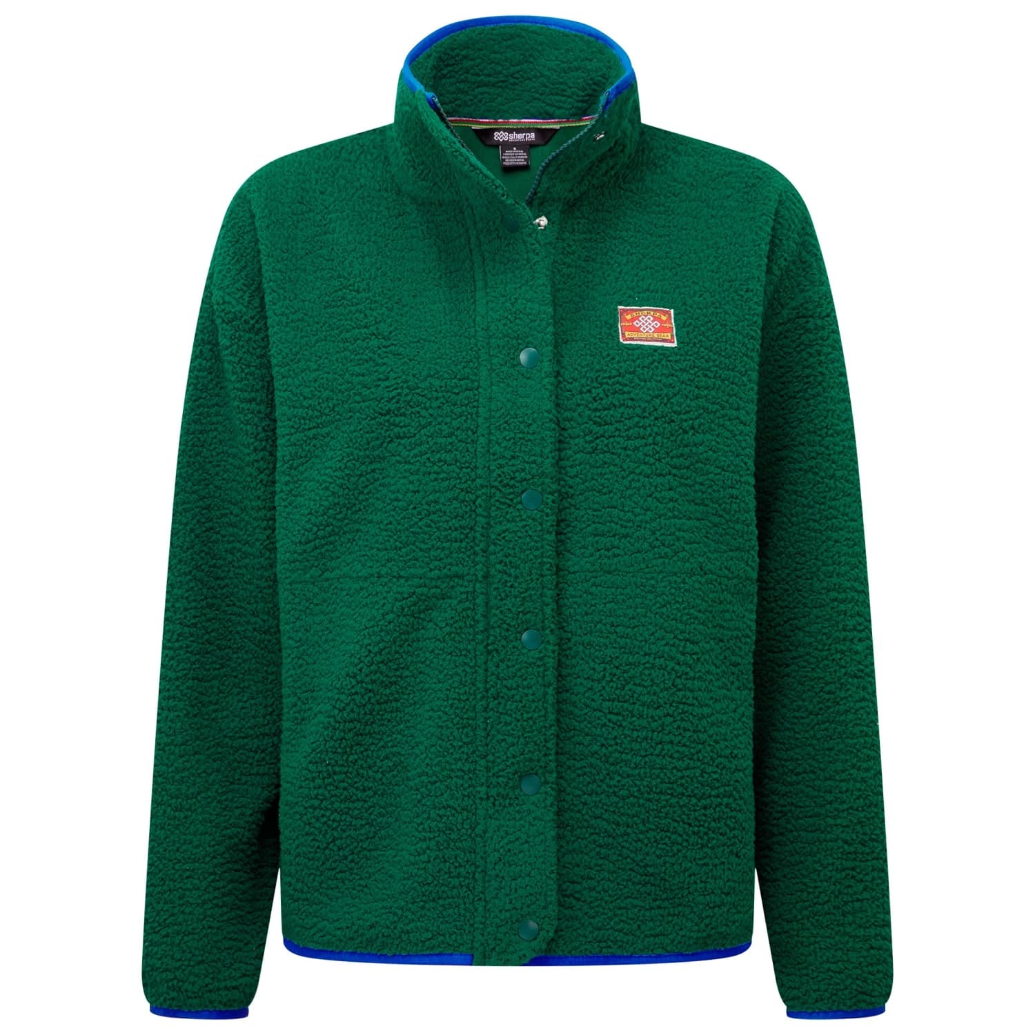 Поларено яке Sherpa Women's Tarcho Full Zip Jacket Fleece jacket - Emerald