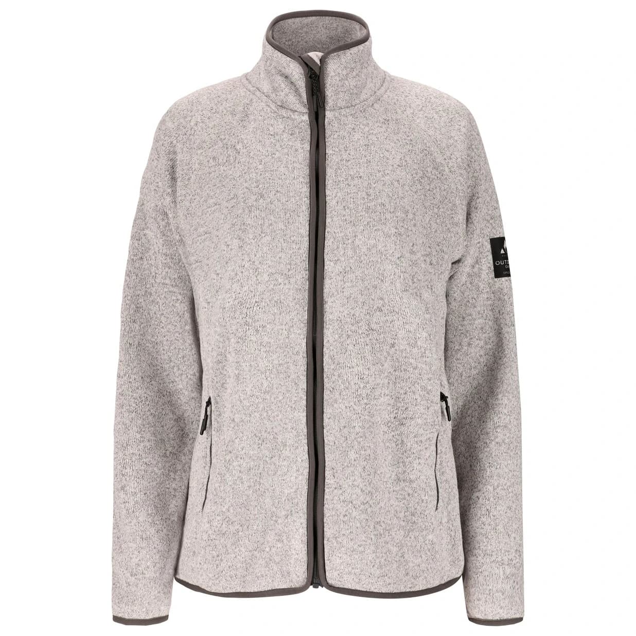 Поларено яке Whistler Women's Wolven Fleece Jacket - Light Grey Melange