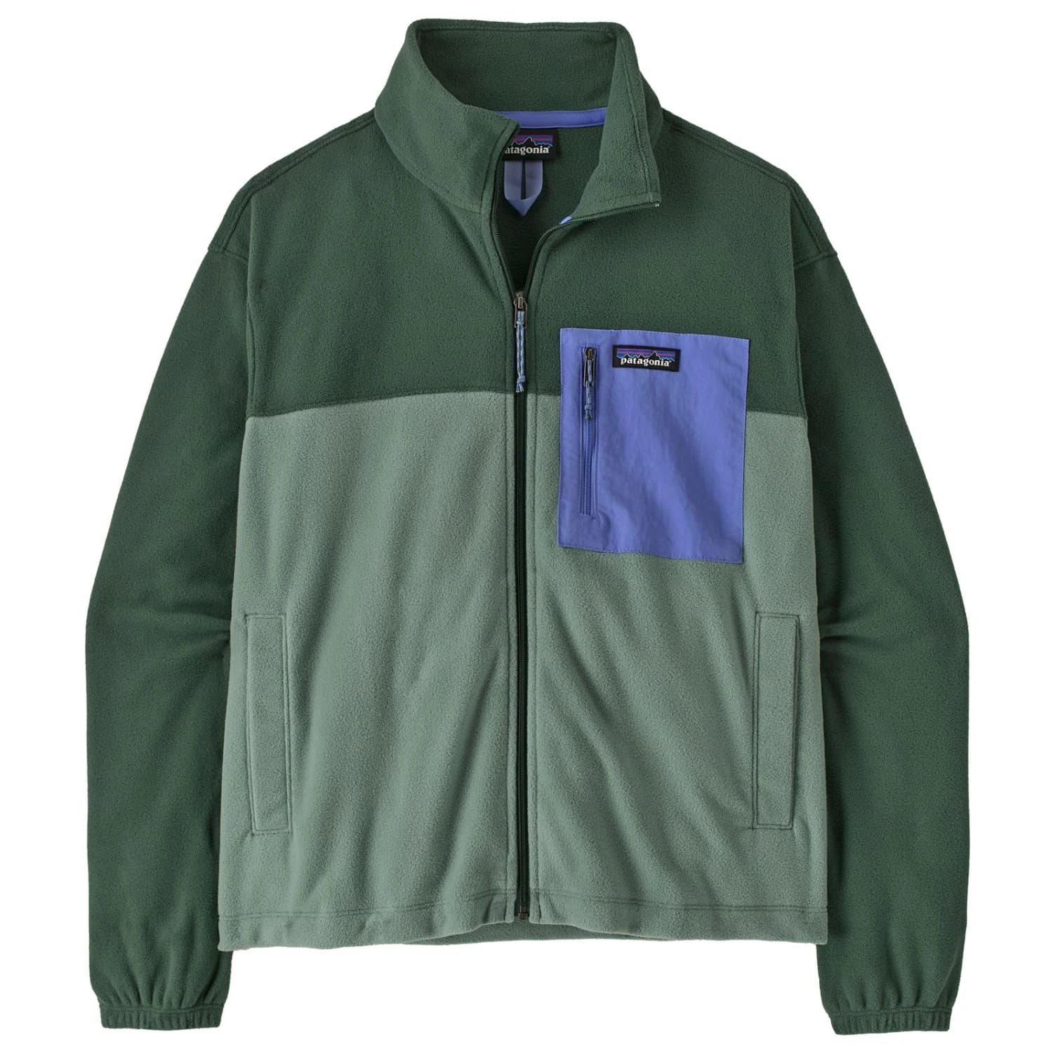 Дамско поларено яке Patagonia Women's Micro D Patch Pocket Jacket Fleece jacket - Cover Green
