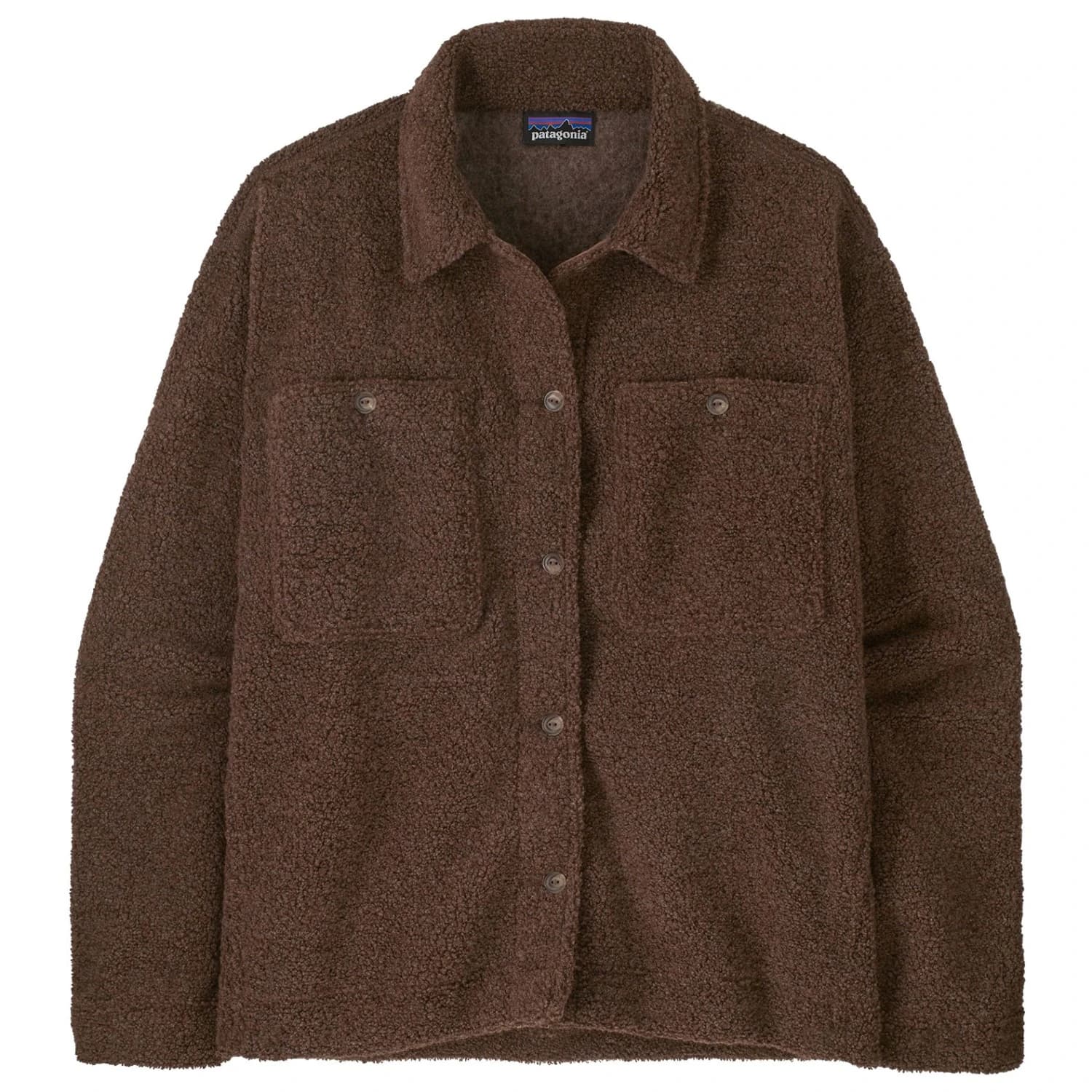 Дамско вълнено яке Patagonia Women's Reclaimed Sweater Shirt Jacket Casual jacket - Berm Brown