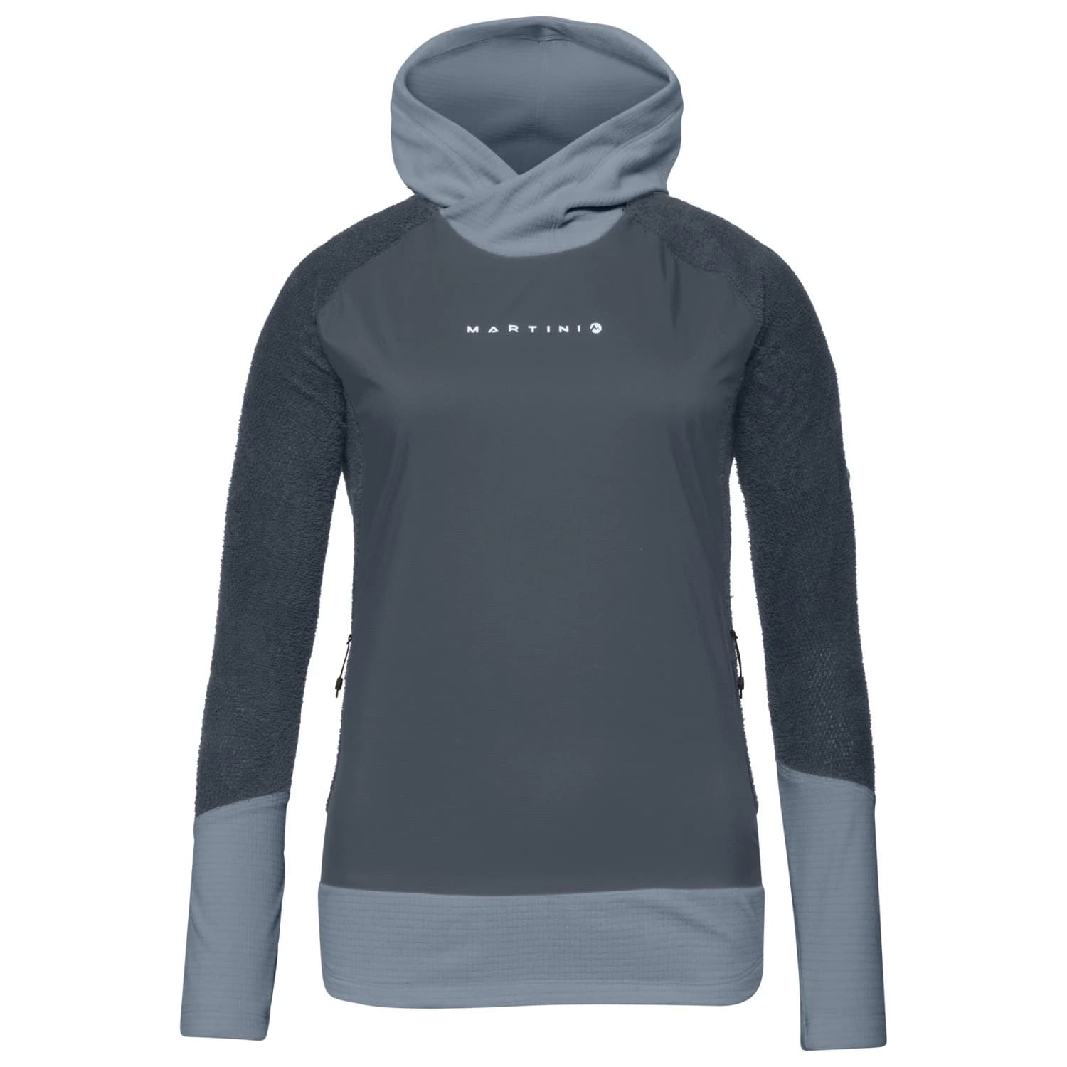 Поларен пуловер Martini Women's Wildtrack Rock IN Hybrid Hoodie Fleece jumper - Daybreak / Volcanic