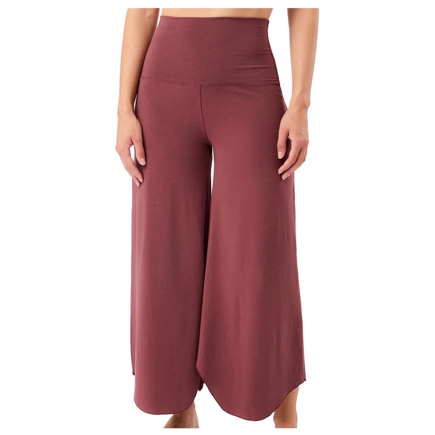 Дамски анцунг долнище Mandala Women's Roll Over Tulip Pants Tracksuit trousers - Rosewood