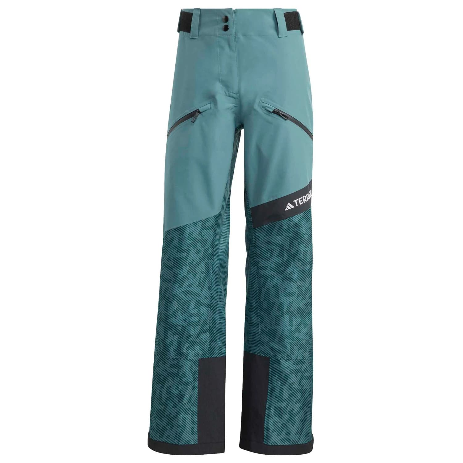 Дамски ски панталон Adidas terrex Women's Terrex TR Hybrid Primeknit CP+ Pants Ski trousers - Aurora Ivy / Preloved Teal