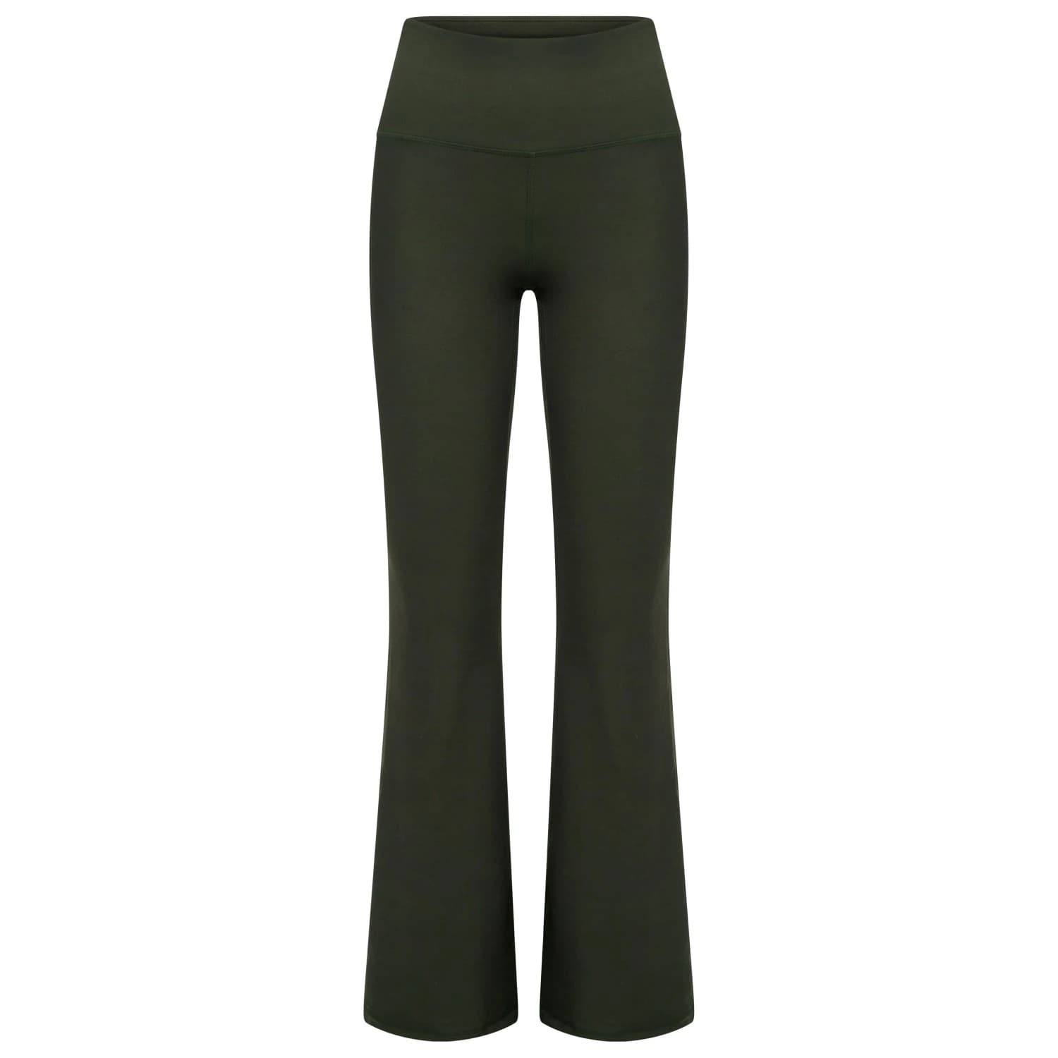 Дамски анцунг долнище Hey honey Women's High-Waist Leggings Flared Always Dressed Tracksuit trousers - Forrest Night