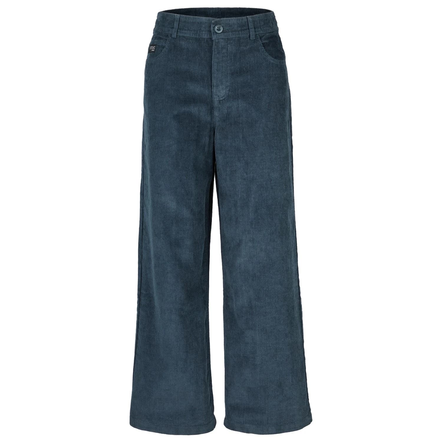 Дамски ежедневен панталон Stoic Women's MMXX. Mora Cord Pants Wide Leg Casual trousers - Ink Grey