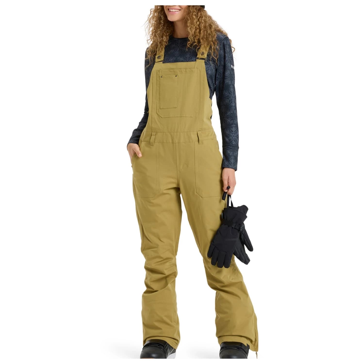 Дамски ски панталон Roxy Women's Rideout Bib Pants Ski trousers - Fennel Seed