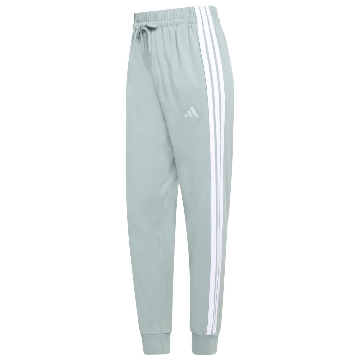Дамски анцунг долнище adidas Women's 3-Stripes SJ Jogger Tracksuit trousers - Wonder Sage / White