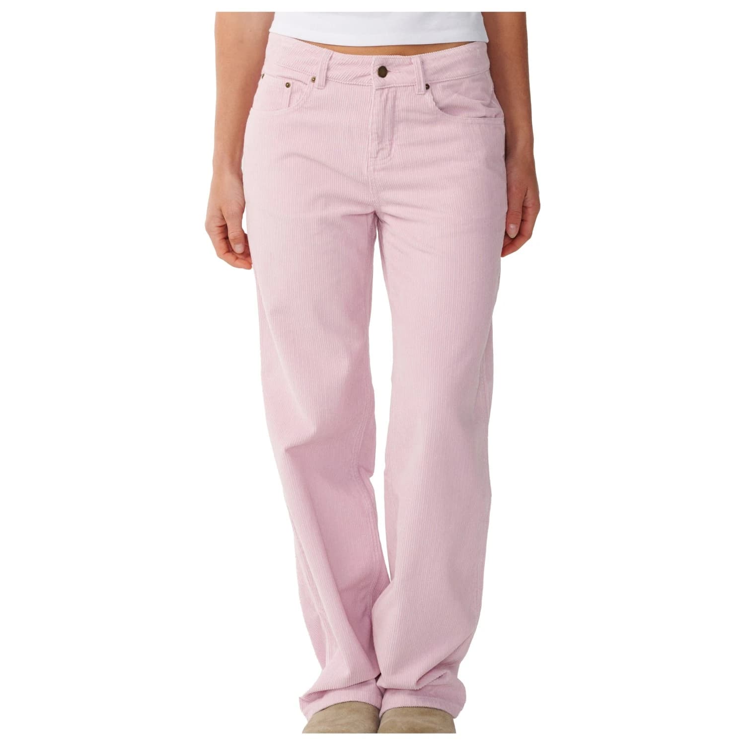 Дамски ежедневен панталон Rip Curl Women's Aggie Cord Relaxed Pant Casual trousers - Light Lilac