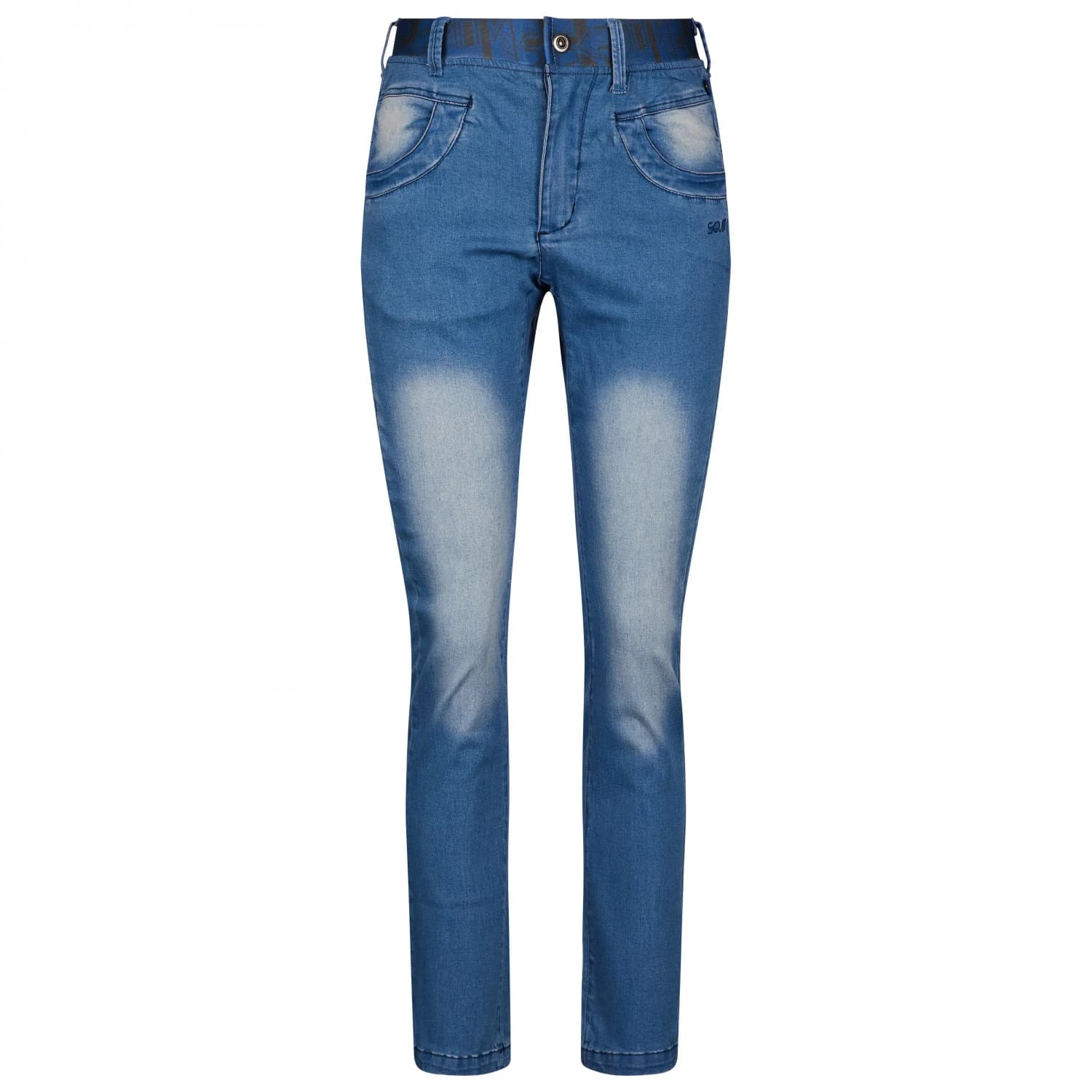Дамски панталон за катерене Skratta Women's Svala Long Pant Climbing trousers - Denim Blue Bleached