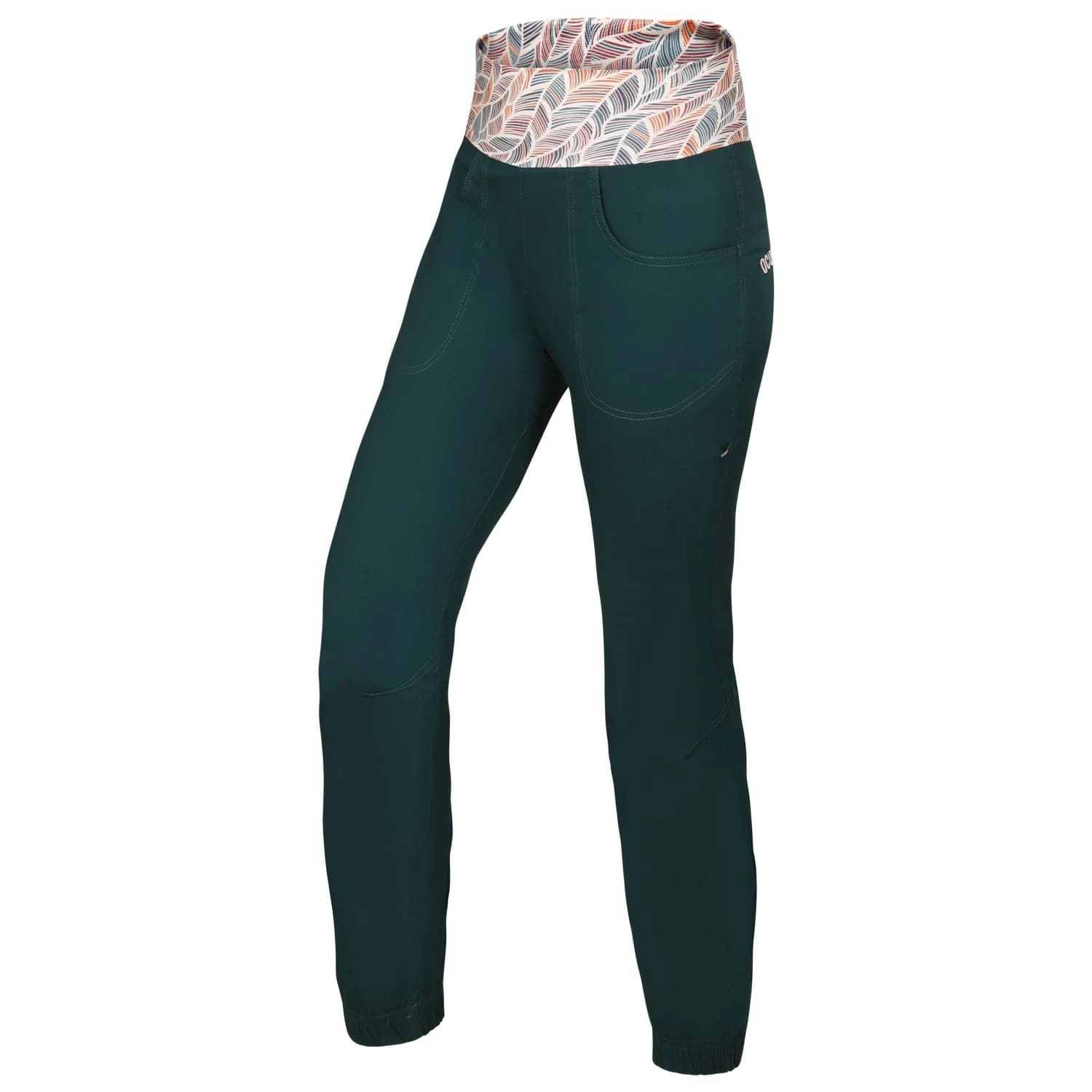 Дамски панталон за катерене Ocun Women's Sansa Pants Climbing trousers - Green Deep Teal