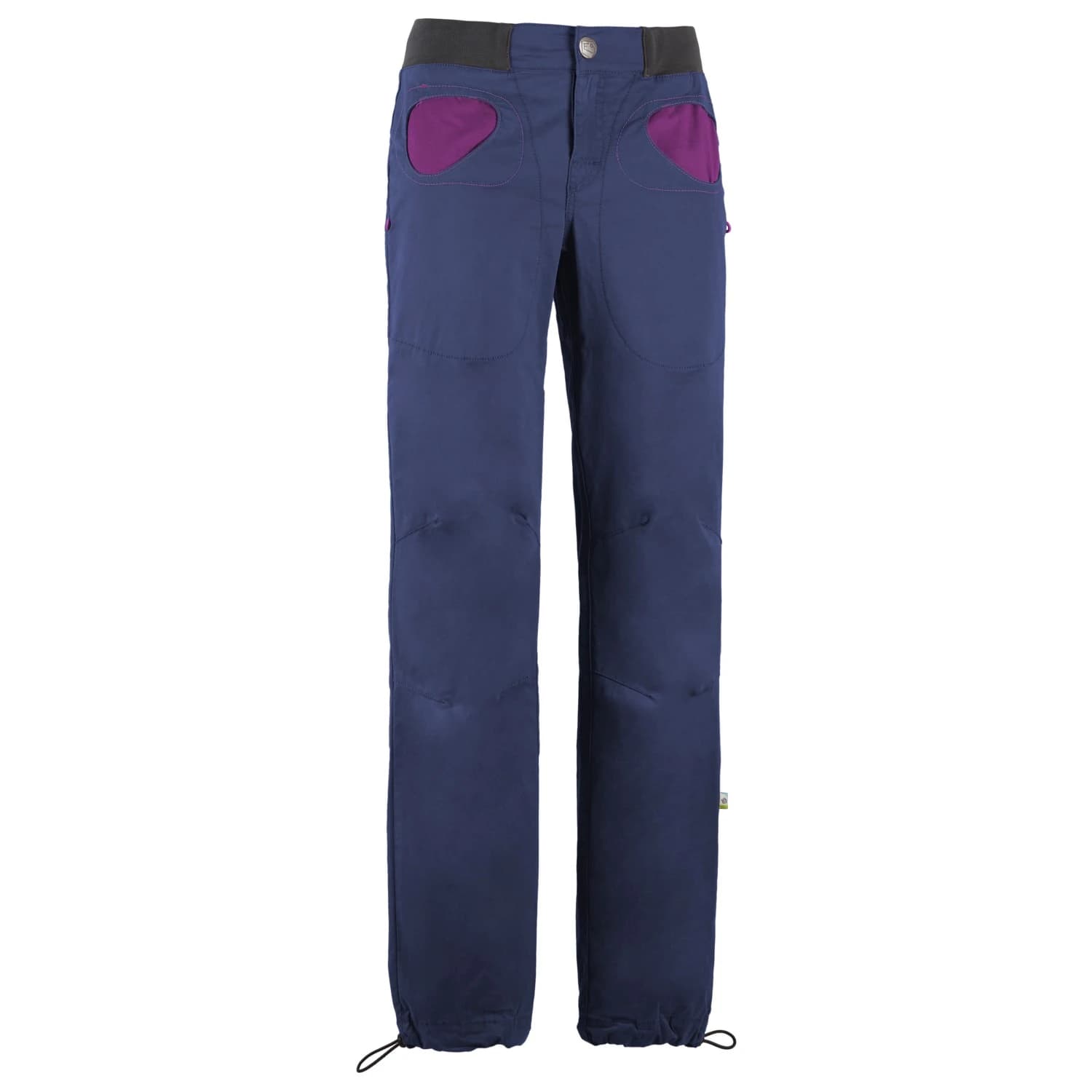 Дамски панталон за катерене E9 Women's Onda Story Climbing trousers - Vintage Blue