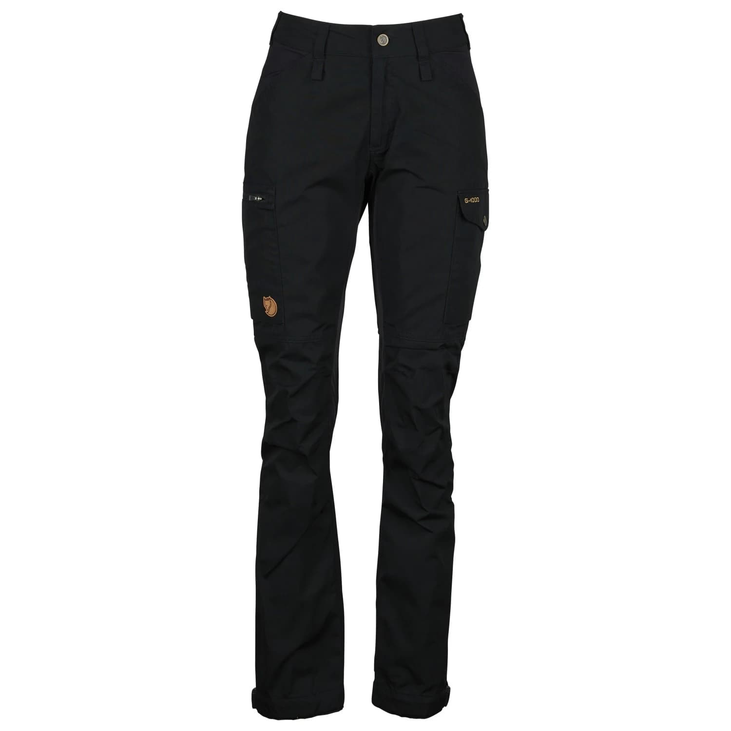 Дамски туристически панталон Fjällräven Women's Kaipak Trousers Curved Walking trousers - Black