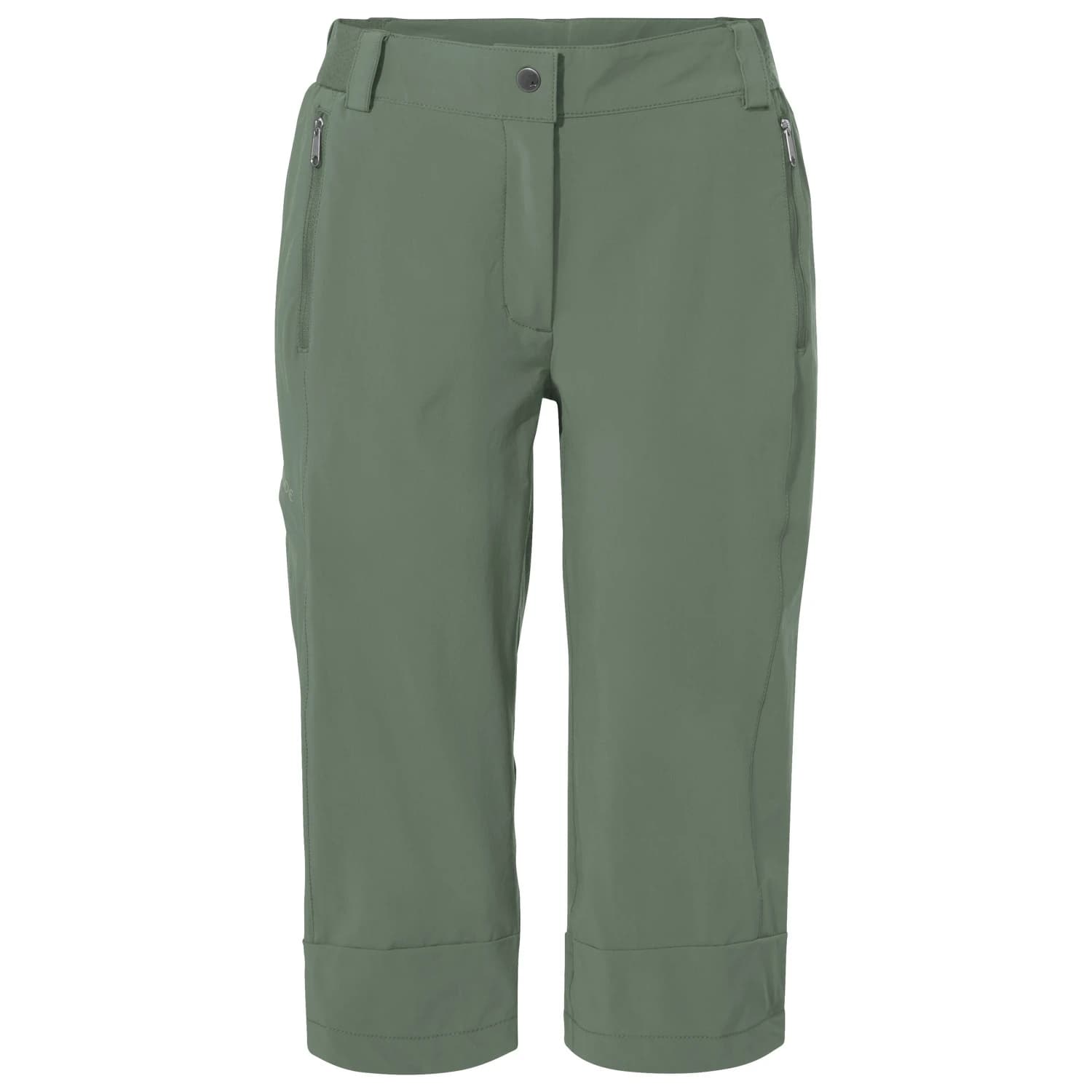 Дамски 3/4 панталони Vaude Women's Farley Stretch Capri III Walking trousers - Agave