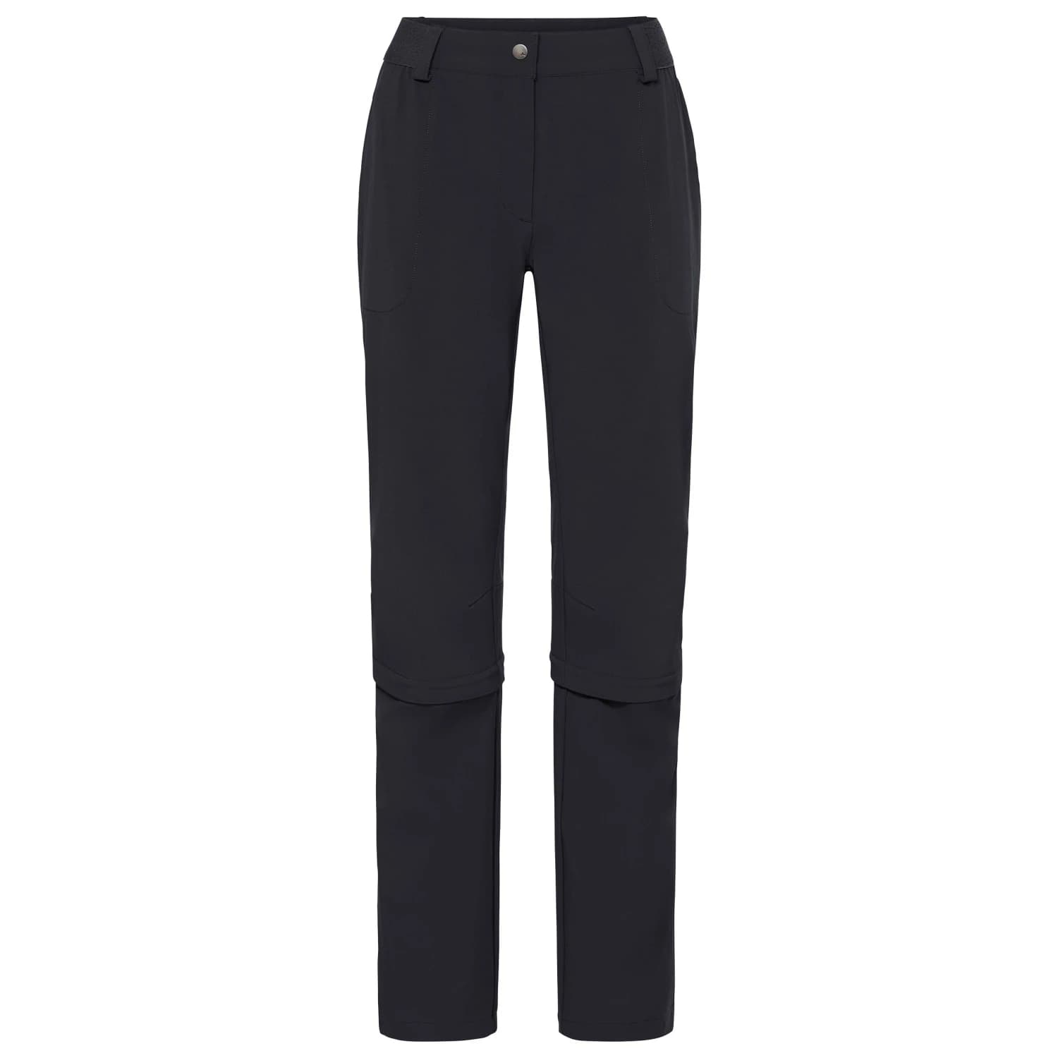 Дамски панталон със свалящи крачоли Vaude Women's Farley Stretch Zip Off Capri Pants Walking trousers - Black