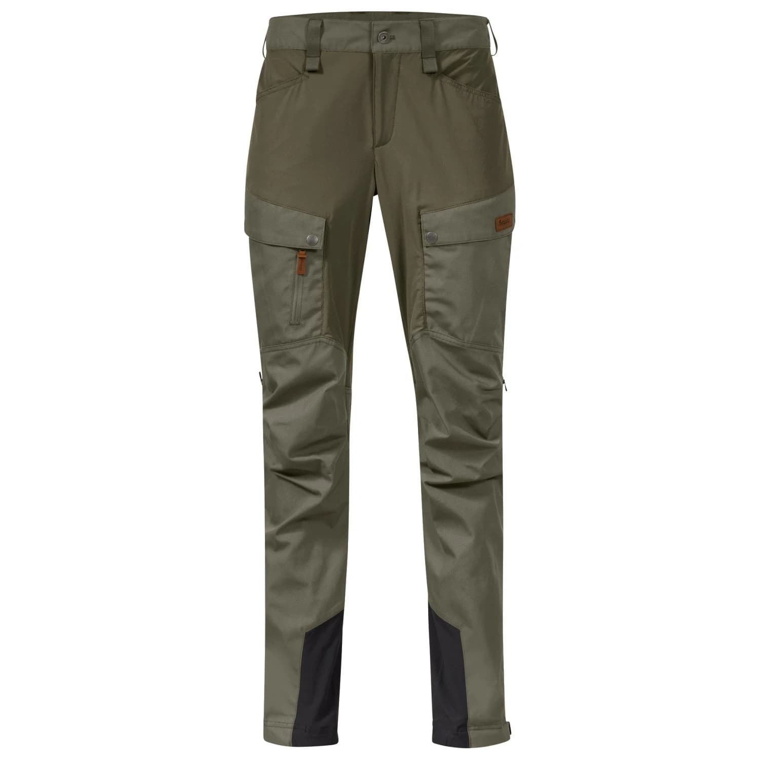 Дамски туристически панталон Bergans Women's Nordmarka Favor Outdoor Pants Walking trousers - Green Mud / Dark Green Mud