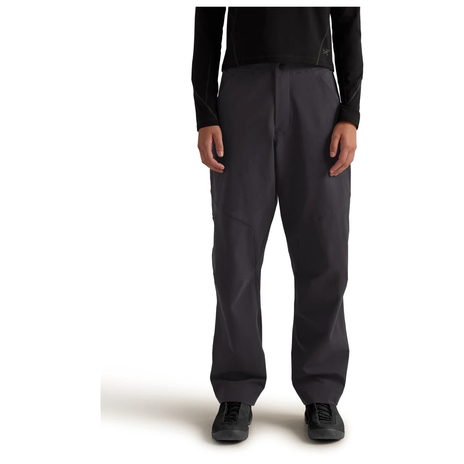 Дамски туристически панталон Arc'teryx Women's Clarkia Cotton Pant Wide Leg Walking trousers - Black