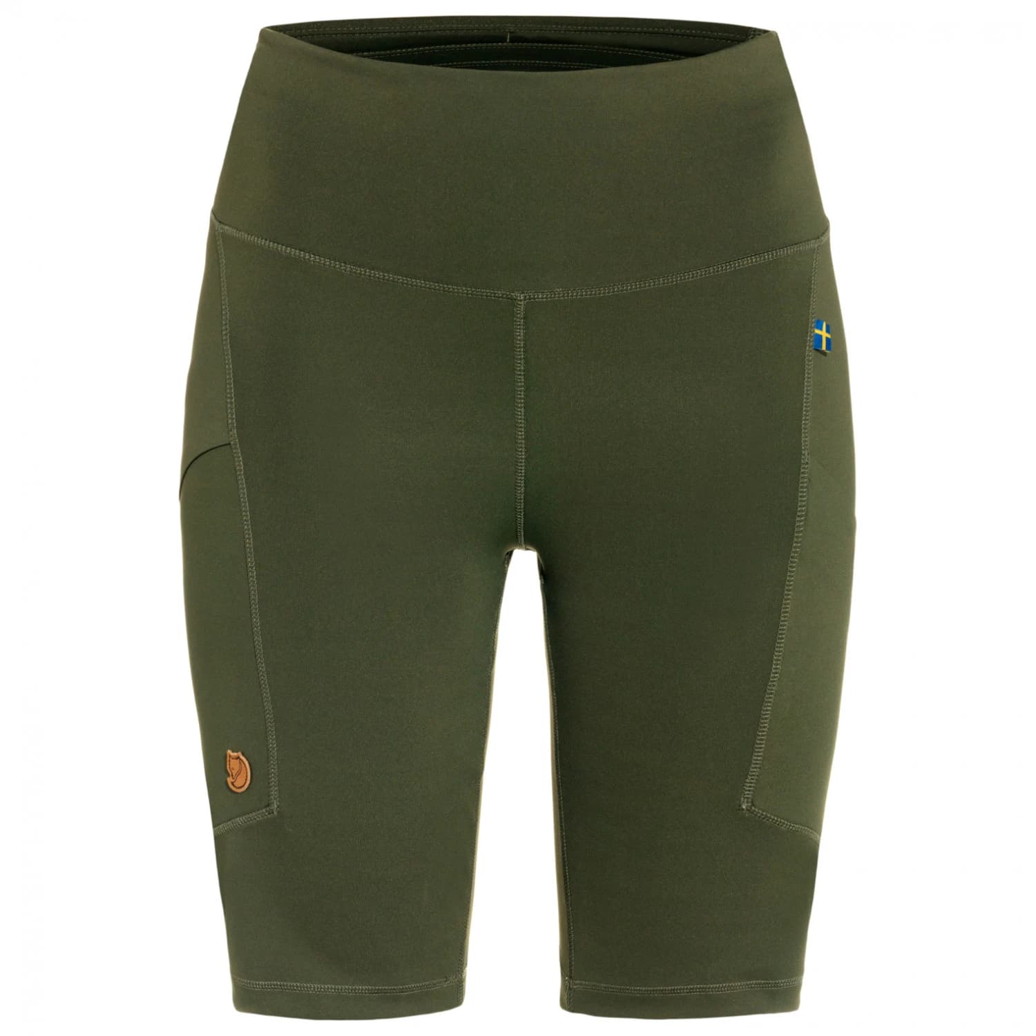 Дамски клин Fjällräven Women's Abisko Short Tights Leggings - Deep Forest
