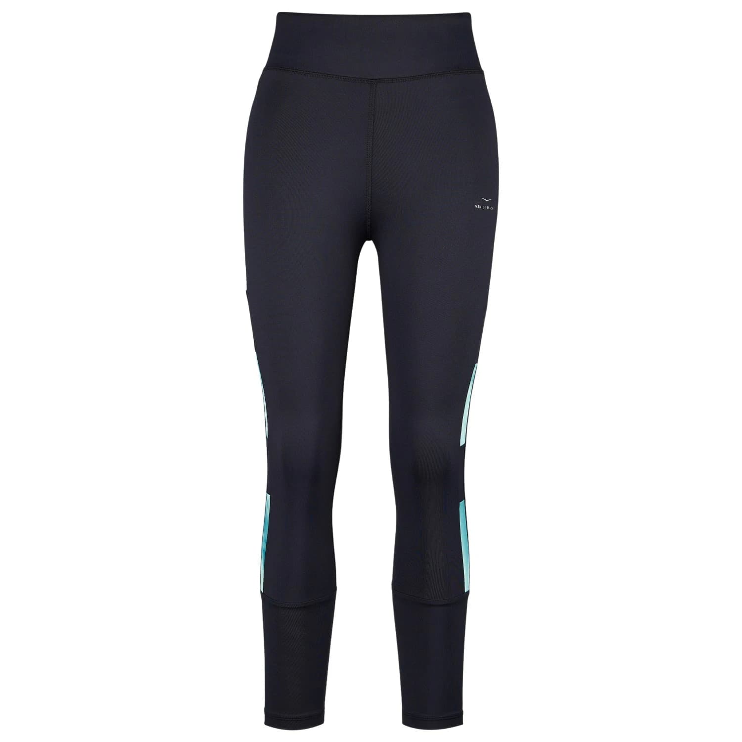 Дамски клин Venice beach Mable Drytivity Tights 7/8 Leggings - Black / AOP Shadow Rose Green Pond