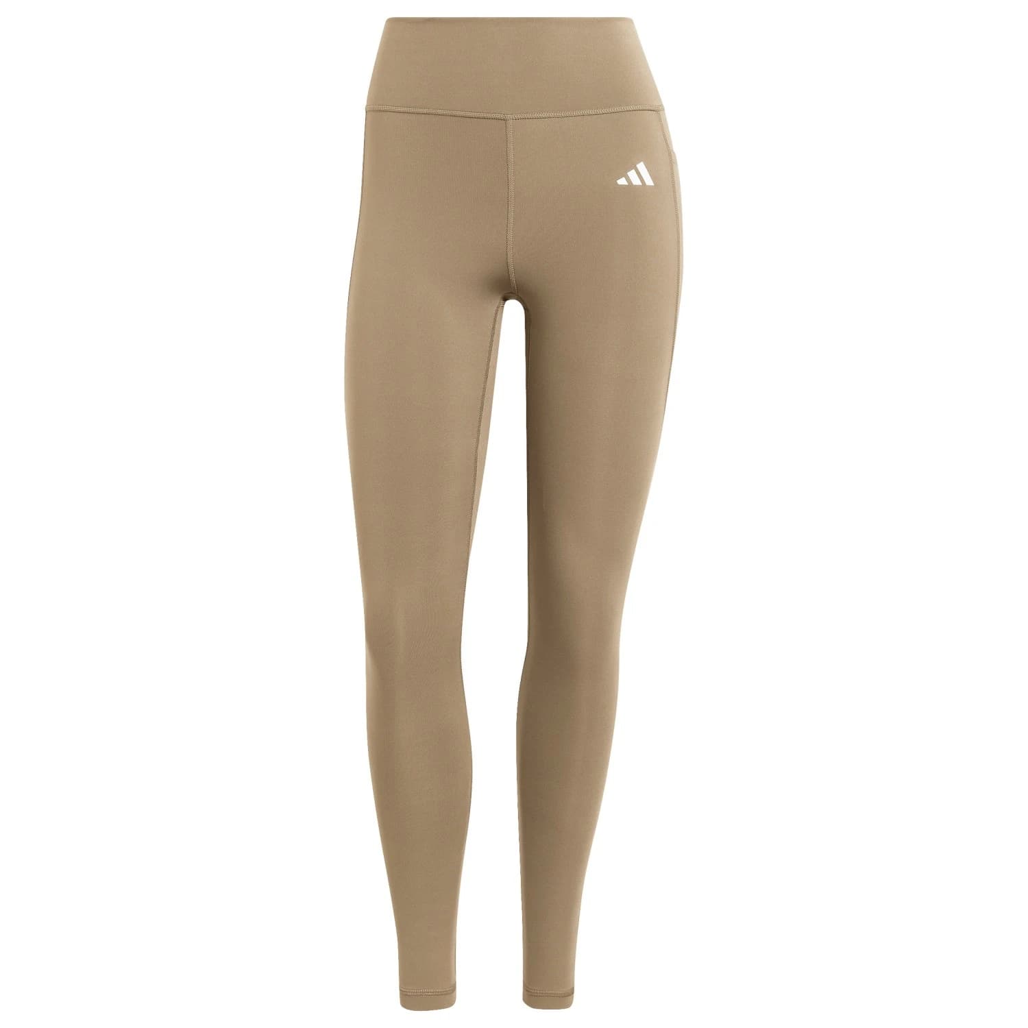 Дамски клин adidas Women's Optime Essentials Stash Pocket Full Length Leggings - Khaki Six