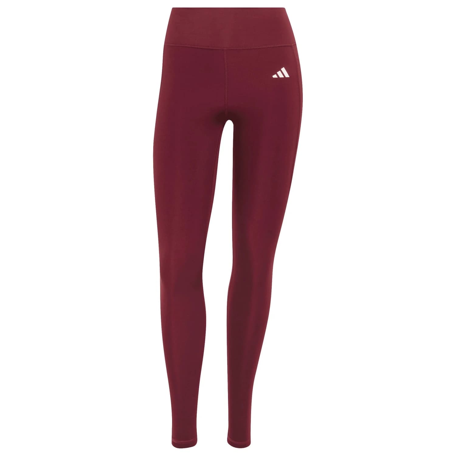 Клин adidas Women's Optime Essentials Stash Pocket Full Length Leggings - Maroon