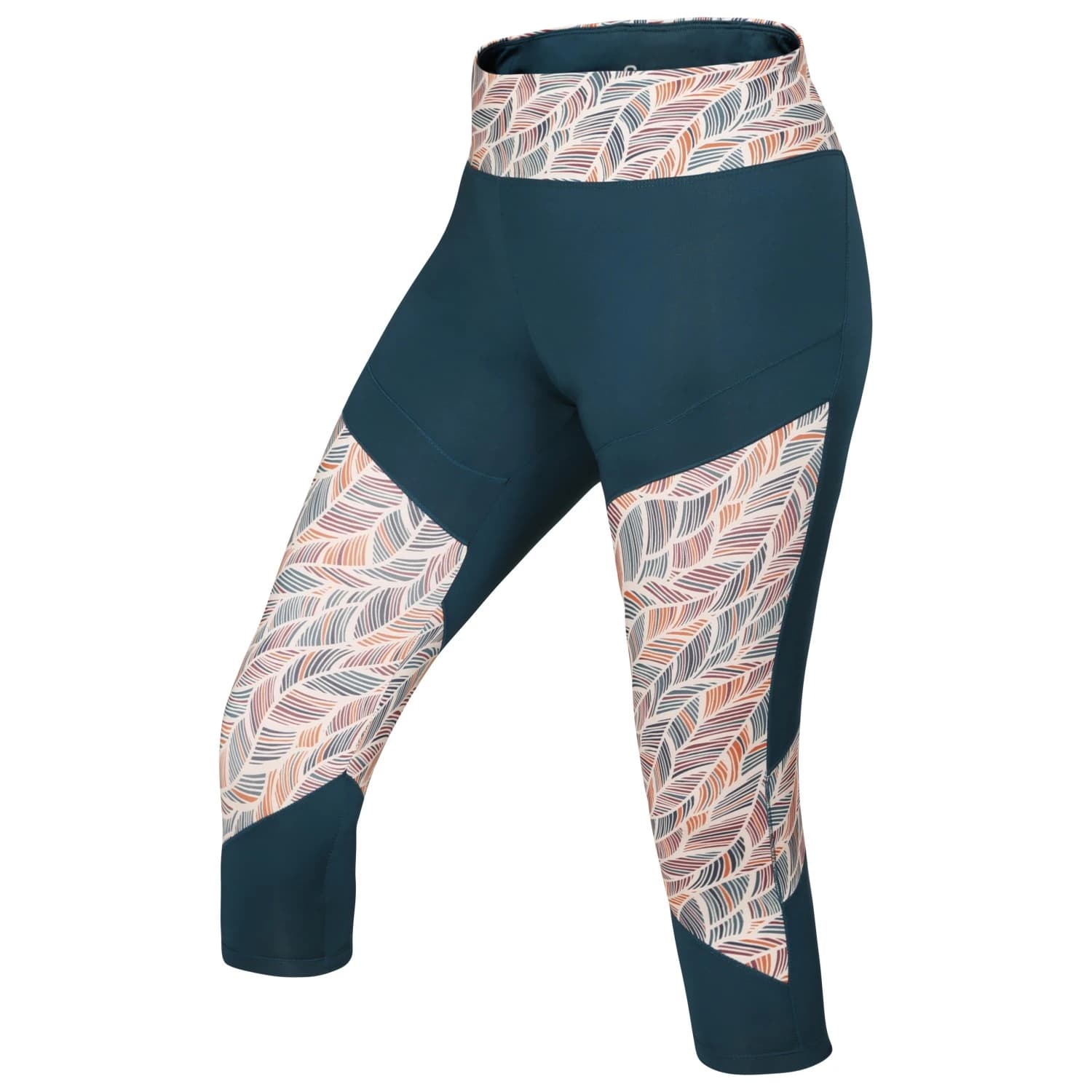 Дамски клин Ocun Women's Rhea 3/4 Leggings - Green Deep Teal