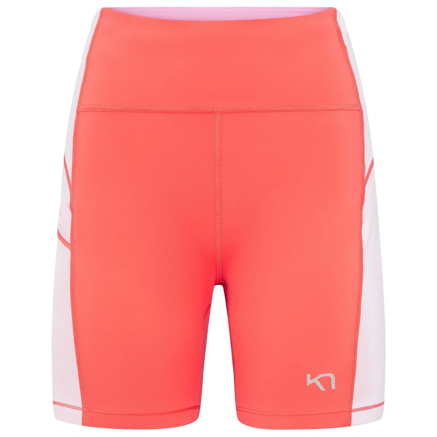 Дамски къси панталони Kari traa Women's Linnea Shorts Leggings - Candy / Light Red