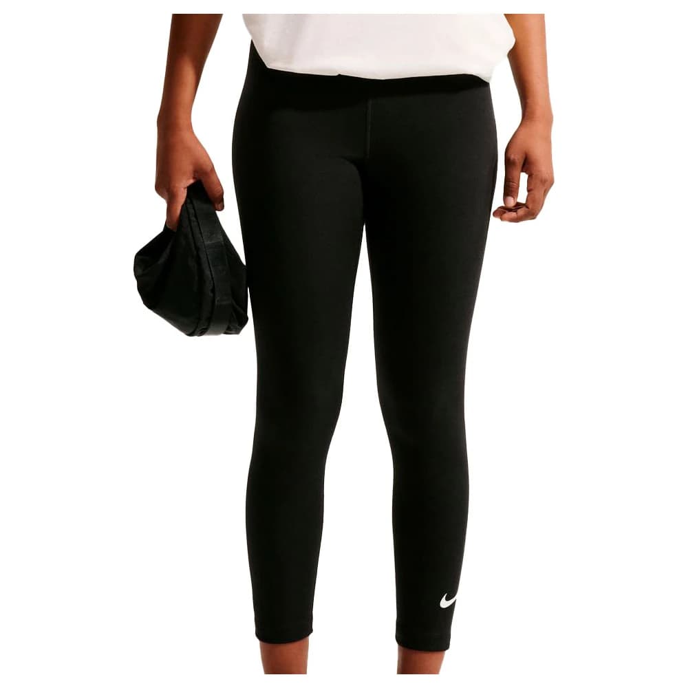 Дамски клин Nike Women's NSW Classic High Rise 7/8 Tight Leggings - Black / White