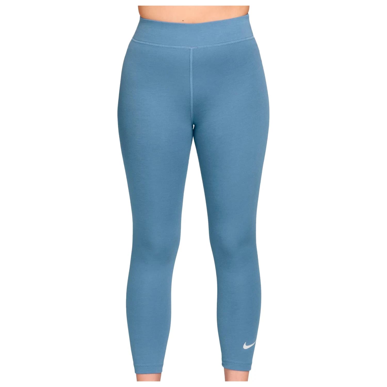 Дамски клин Nike Women's NSW Classic High Rise 7/8 Tight Leggings - Work Blue / White