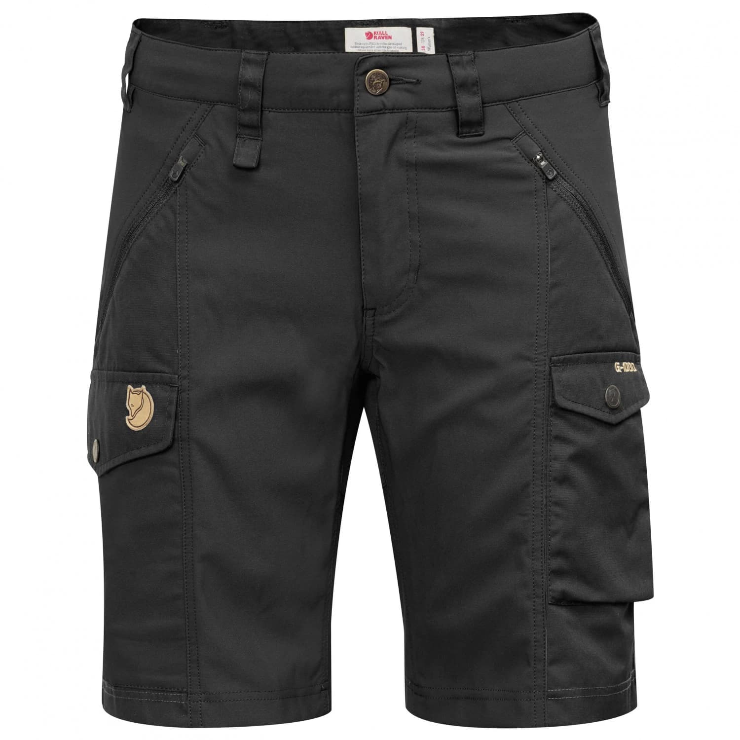 Дамски къси панталони Fjällräven Women's Nikka Shorts Curved Shorts - Black