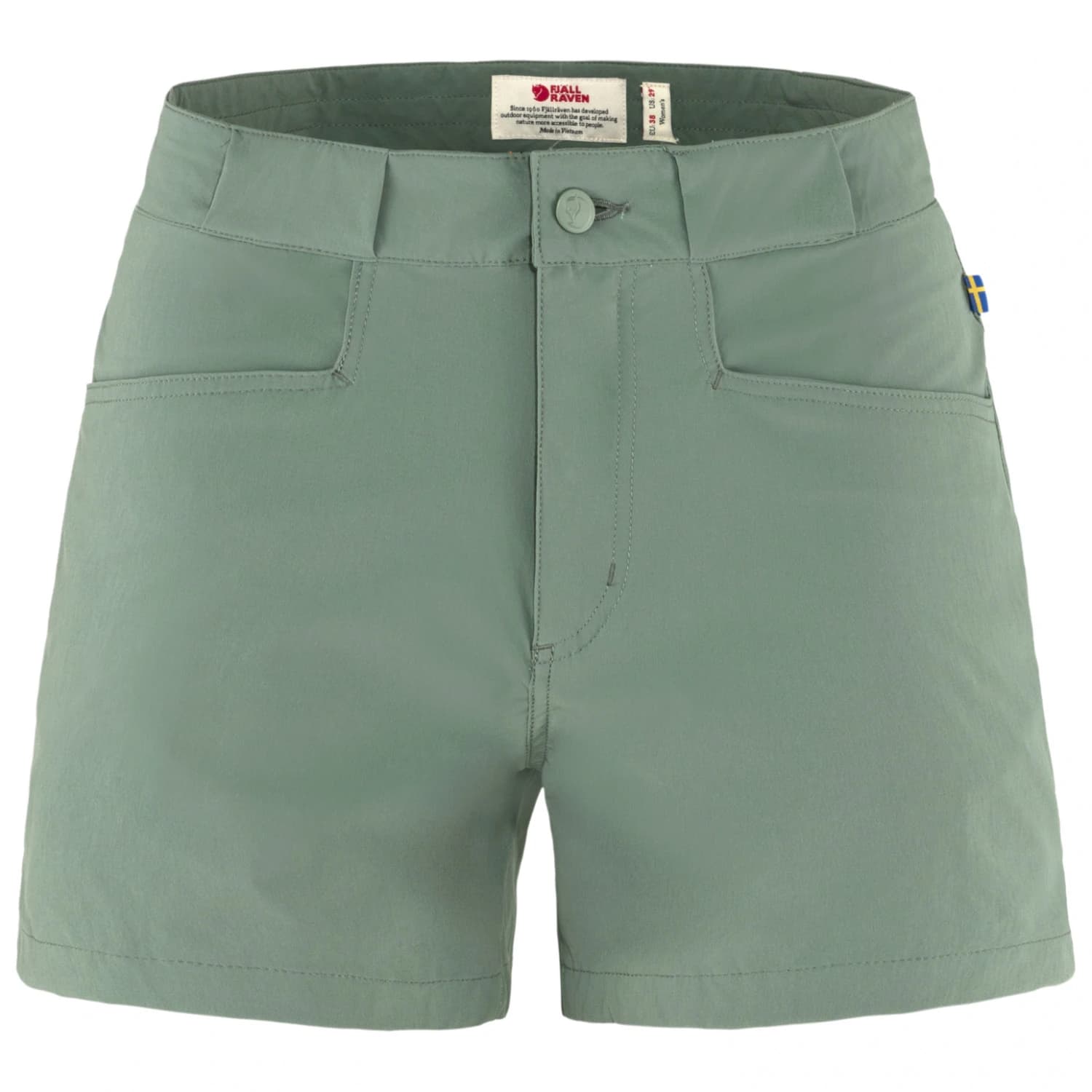 Дамски къси панталони Fjällräven Women's High Coast Lite Shorts - Patina Green