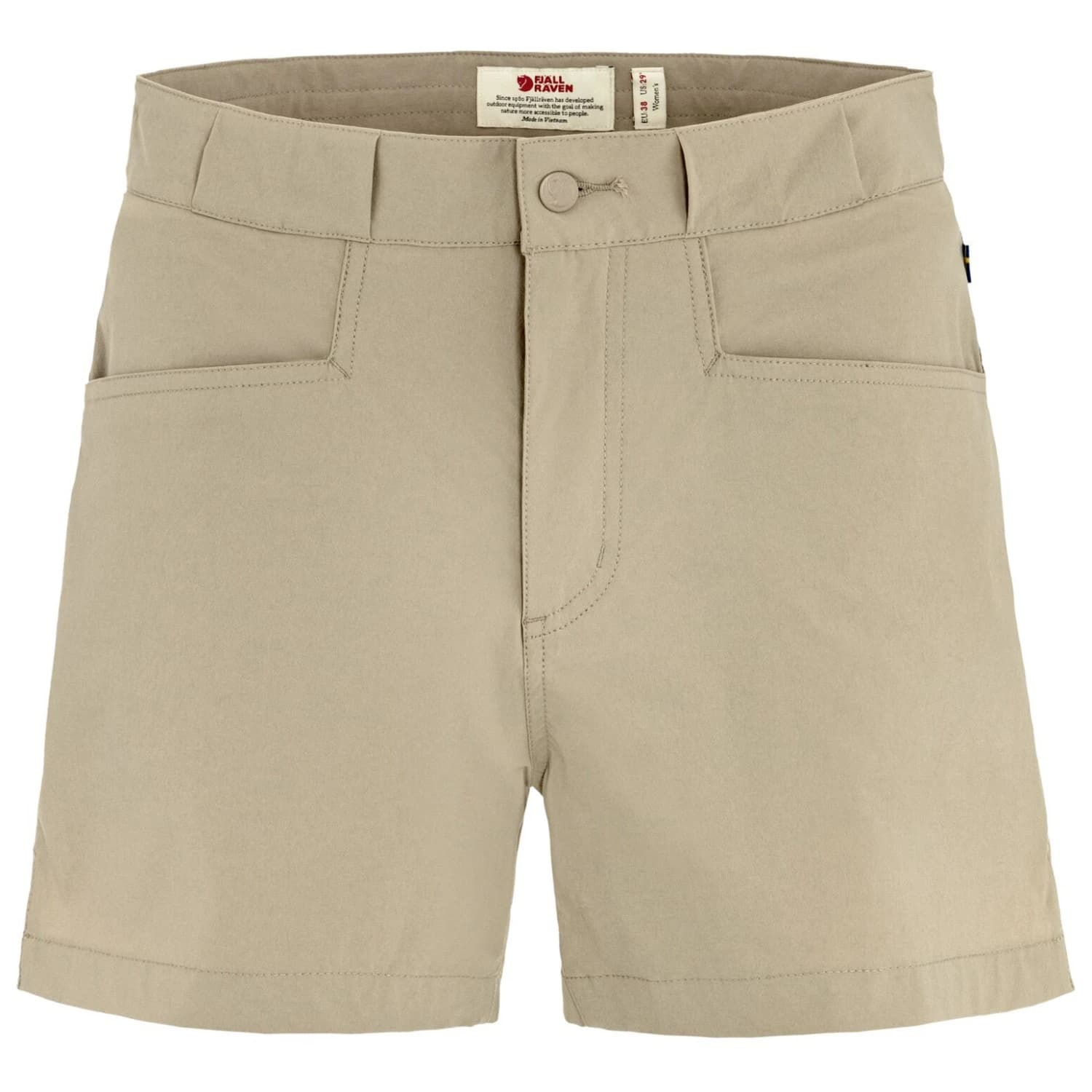 Дамски къси панталони Fjällräven Women's High Coast Lite Shorts - Fossil