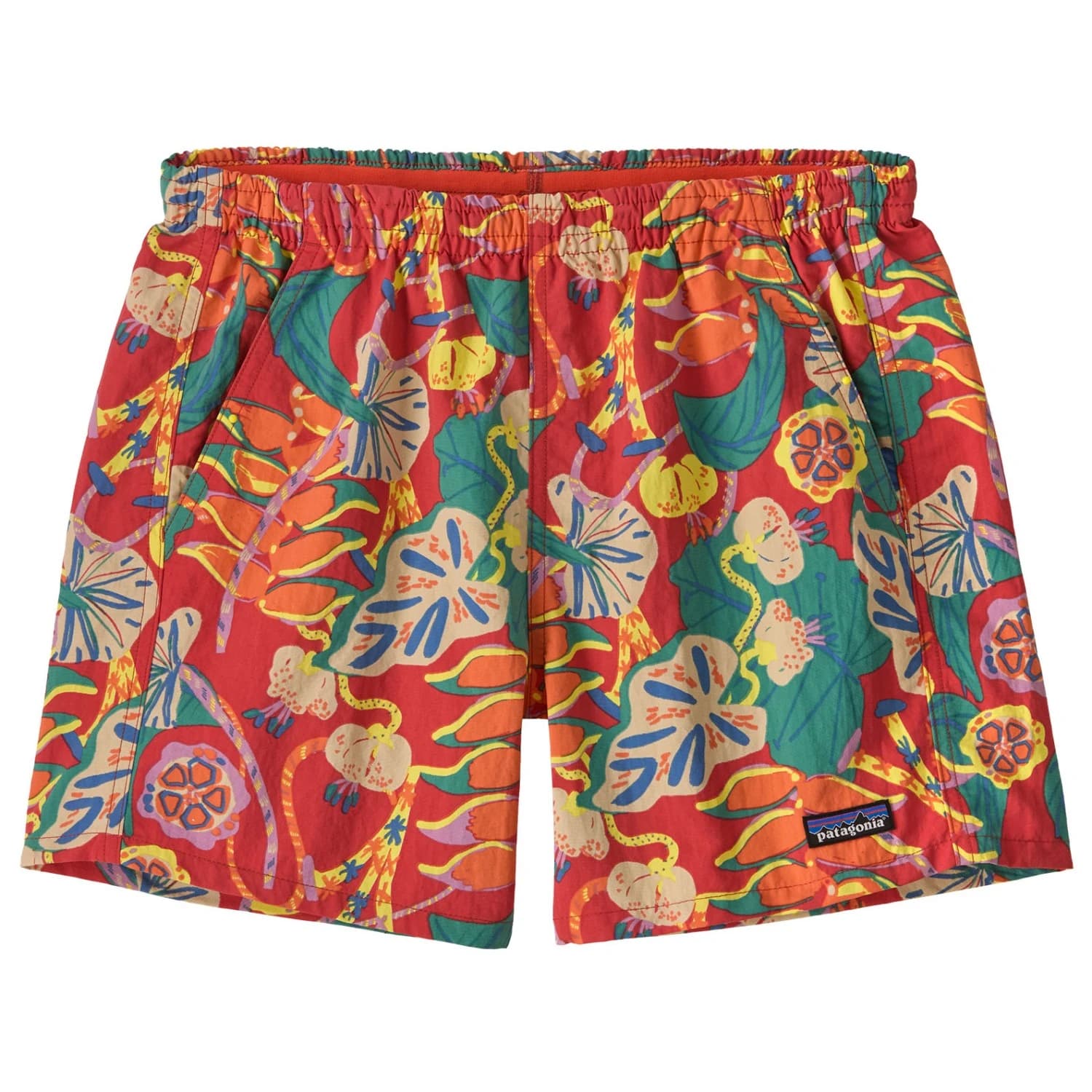 Дамски къси панталони Patagonia Women's Baggies Shorts - Tropiclimb: Hot Ember