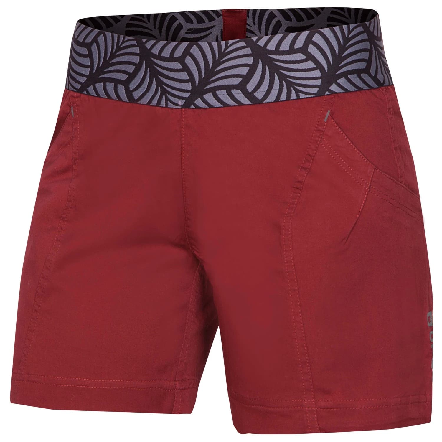 Дамски панталон за катерене Ocun Women's Pantera Organic Shorts - Wine Syrah