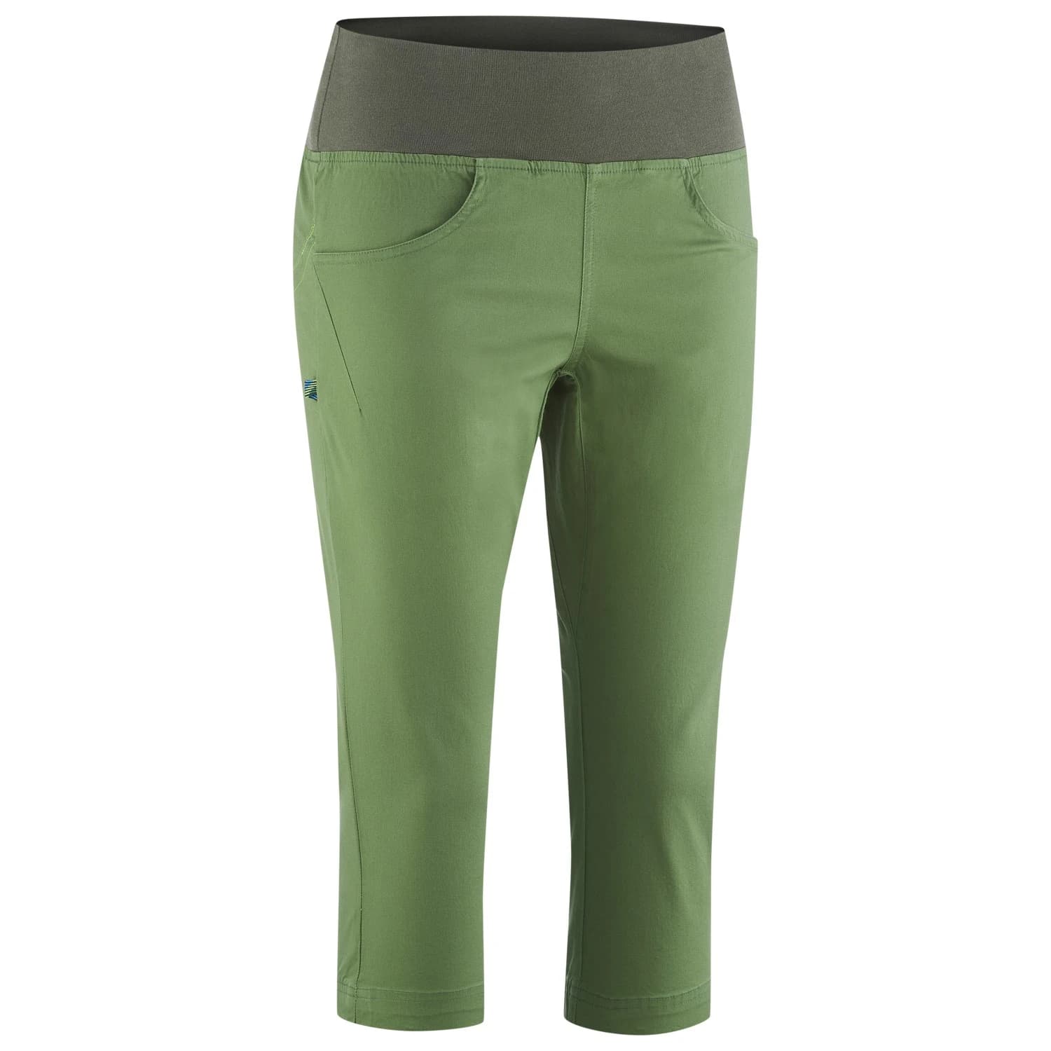 Дамски 3/4 панталони Edelrid Women's Dome 3/4 Pants Shorts - Kale