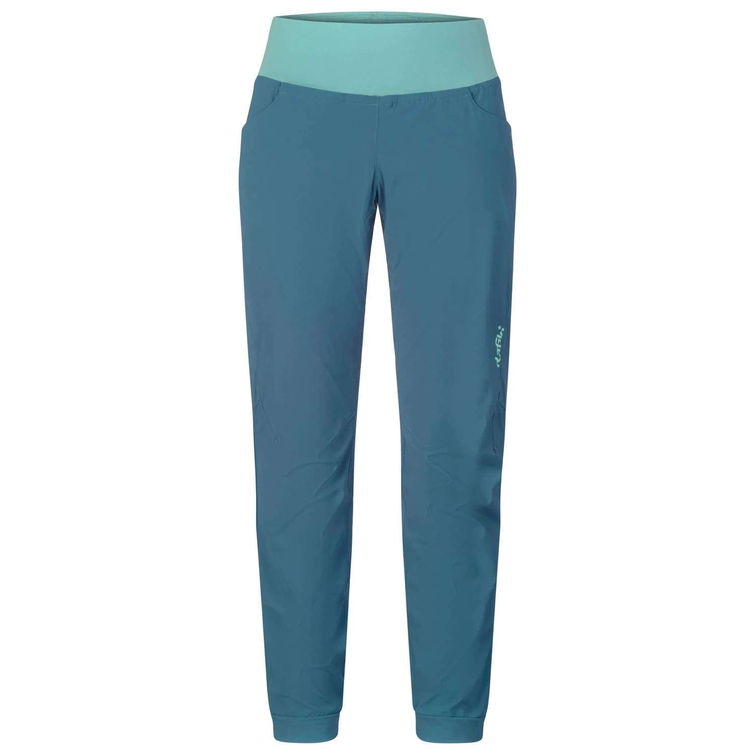 Дамски панталон за катерене Rafiki Women's Femio Climbing trousers - Stargazer / Wasabi