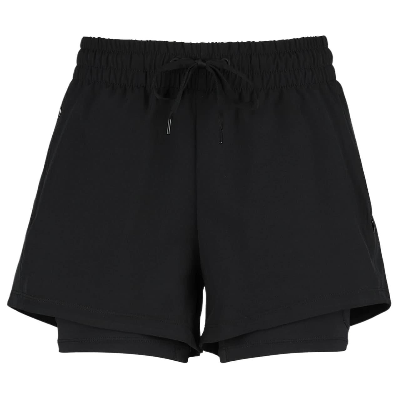Дамски къси панталони Heber Peak Women's WildwoodHe. 2in1 Shorts Running shorts - Black
