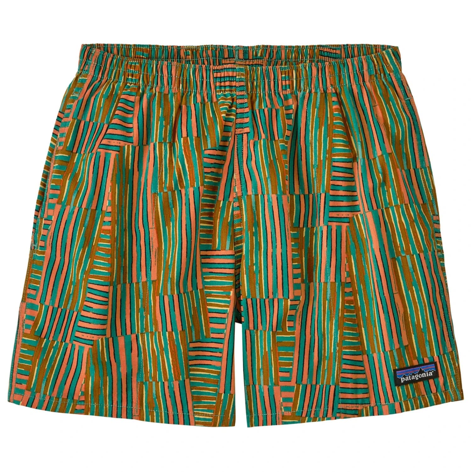 Дамски къси панталони Patagonia Women's Funhoggers Shorts - Quilty Fitz: Heartleaf Green