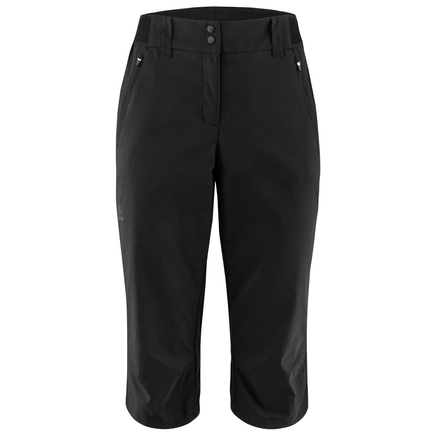 Дамски 3/4 панталони Löffler Women's 3/4 Trekking Pants CSL Shorts - Black
