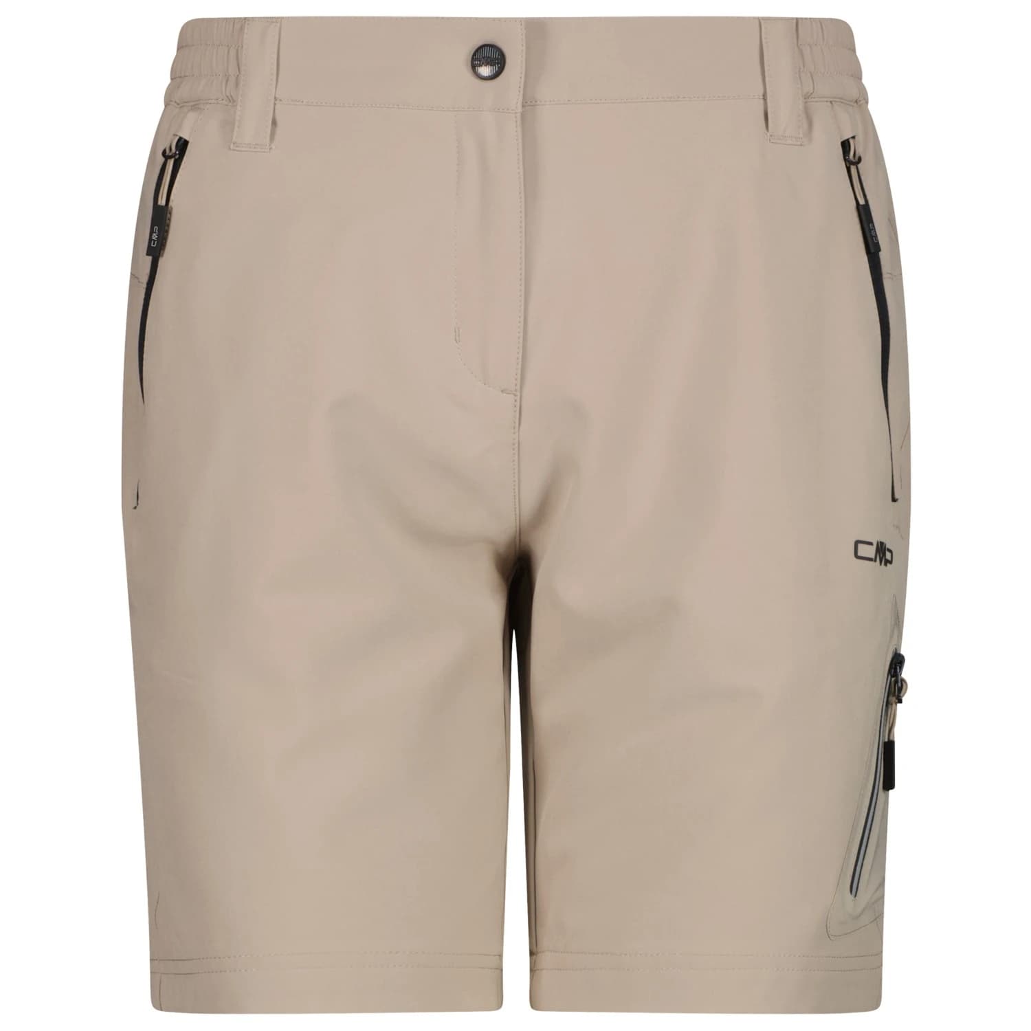 Дамски къси панталони CMP Women's Bermuda Stretch Shorts - Sabbia / Antracite