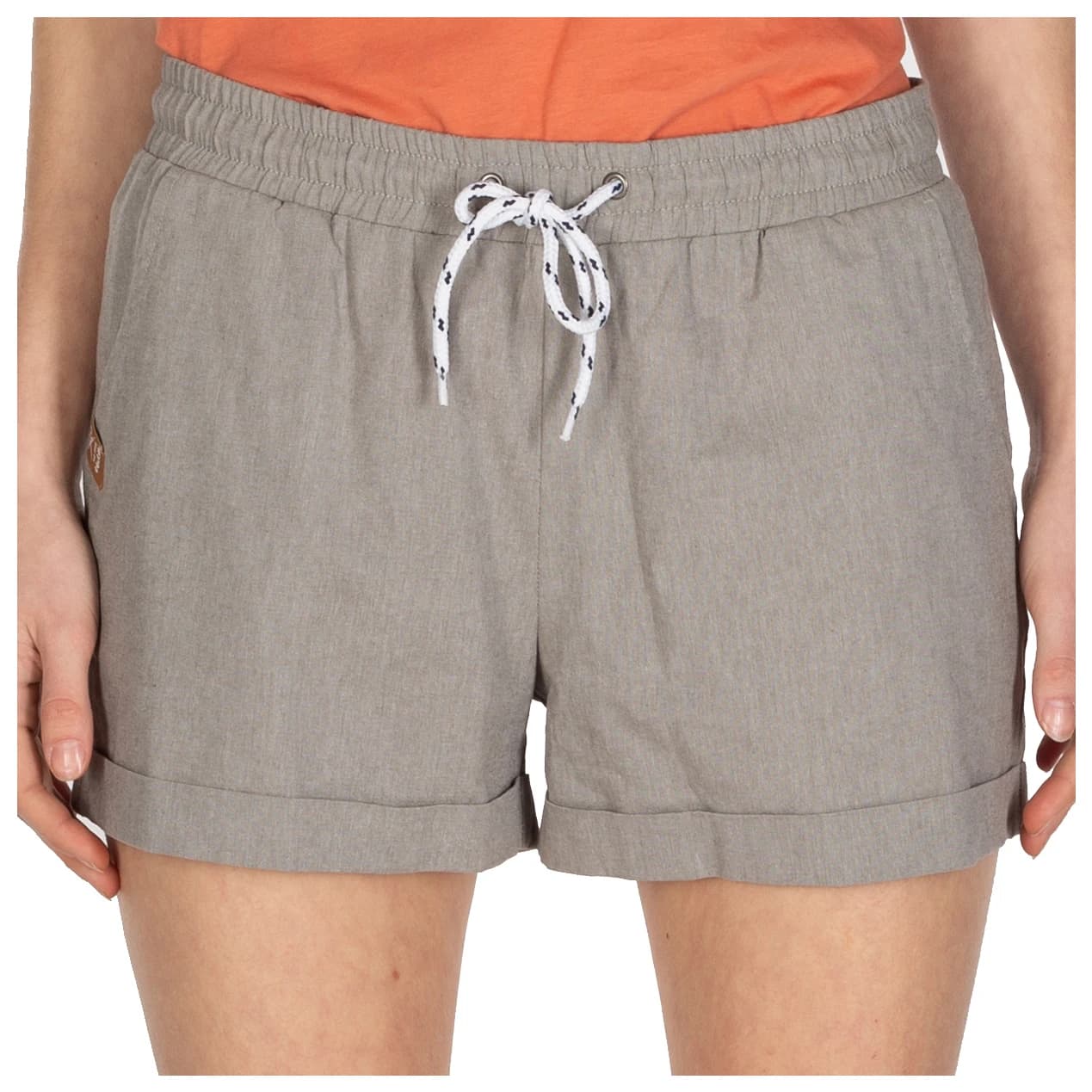 Къси панталони Iriedaily Women's Chambray Girl Short Shorts - Olive Grey